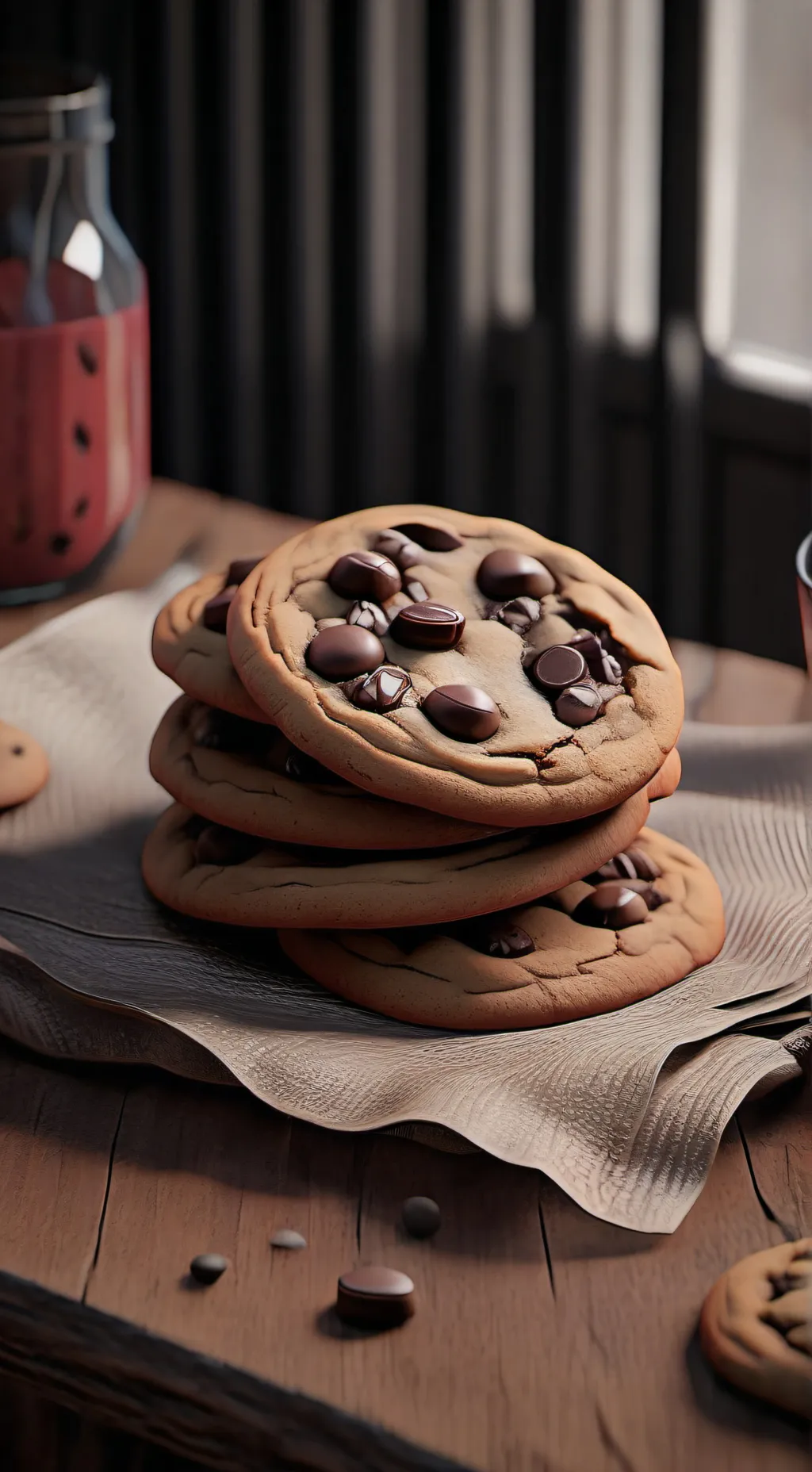 ai character: Cookie background