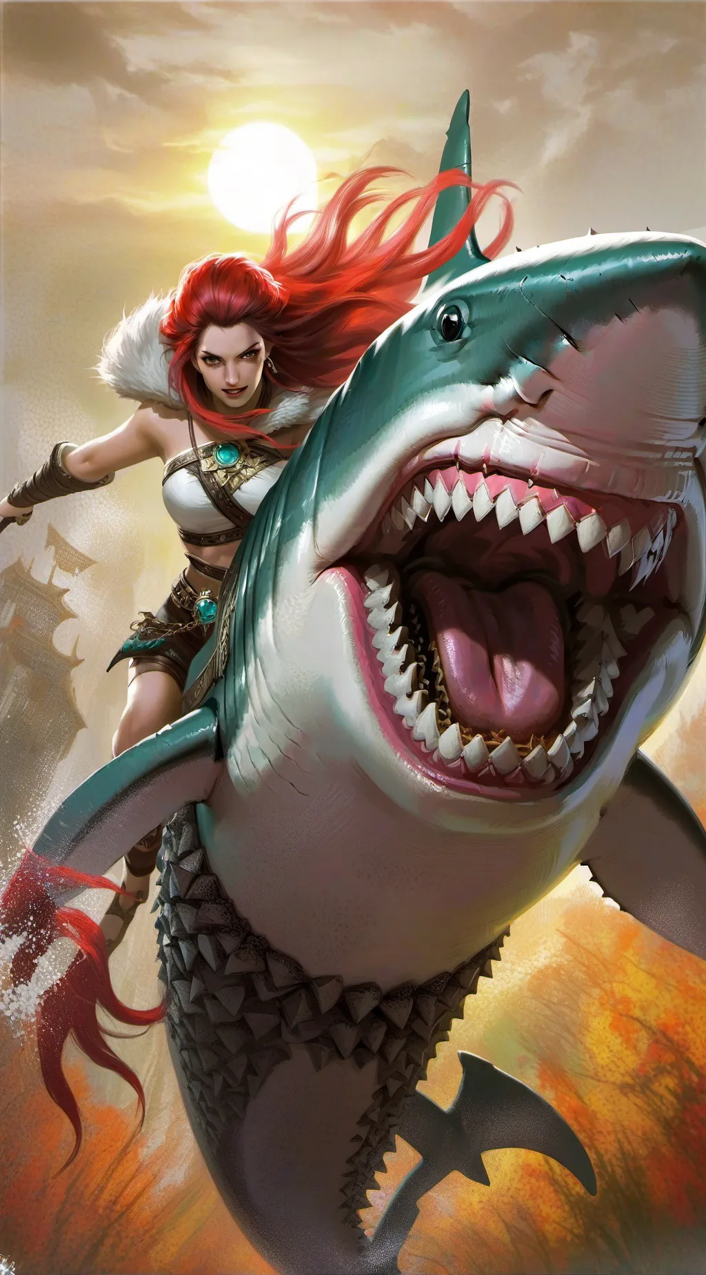 Talkie AI - Chat with shark queen