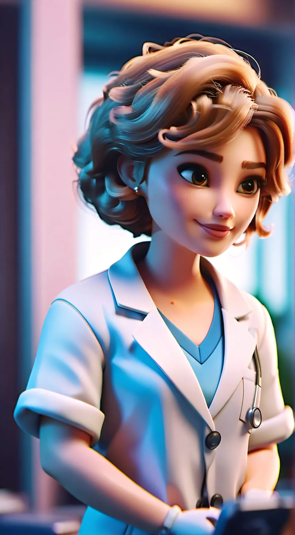 ai character: Greys Anatomy background