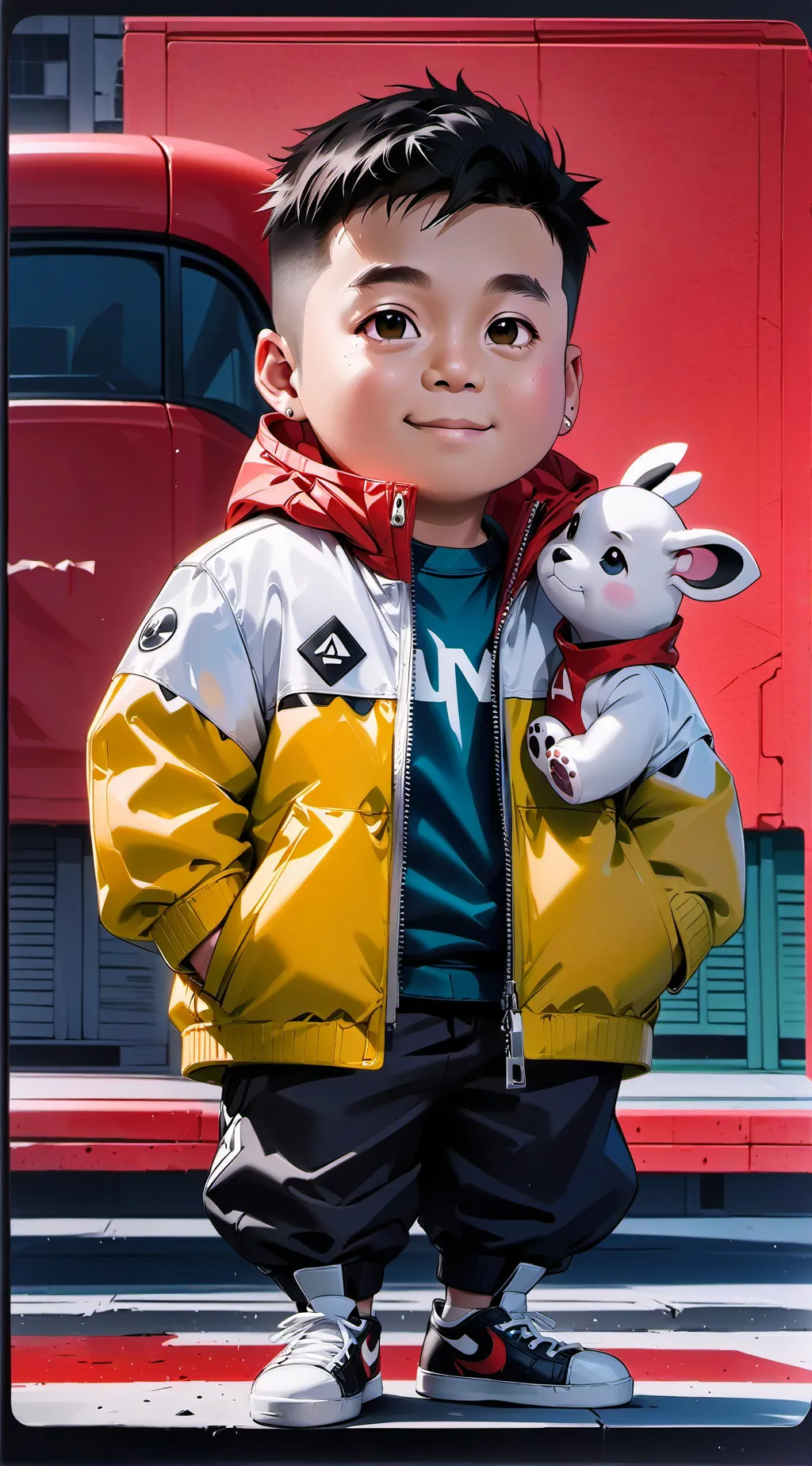 ai character: alvin the boy background