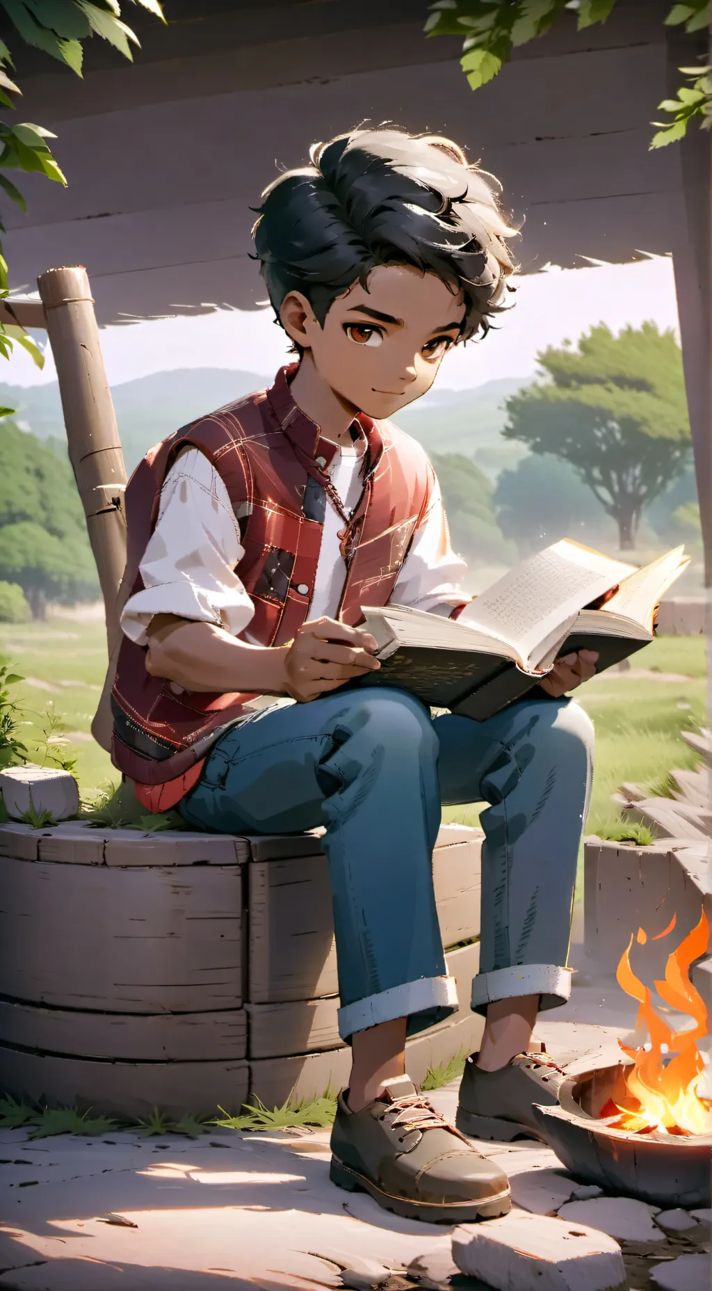 ai character: dakarai background