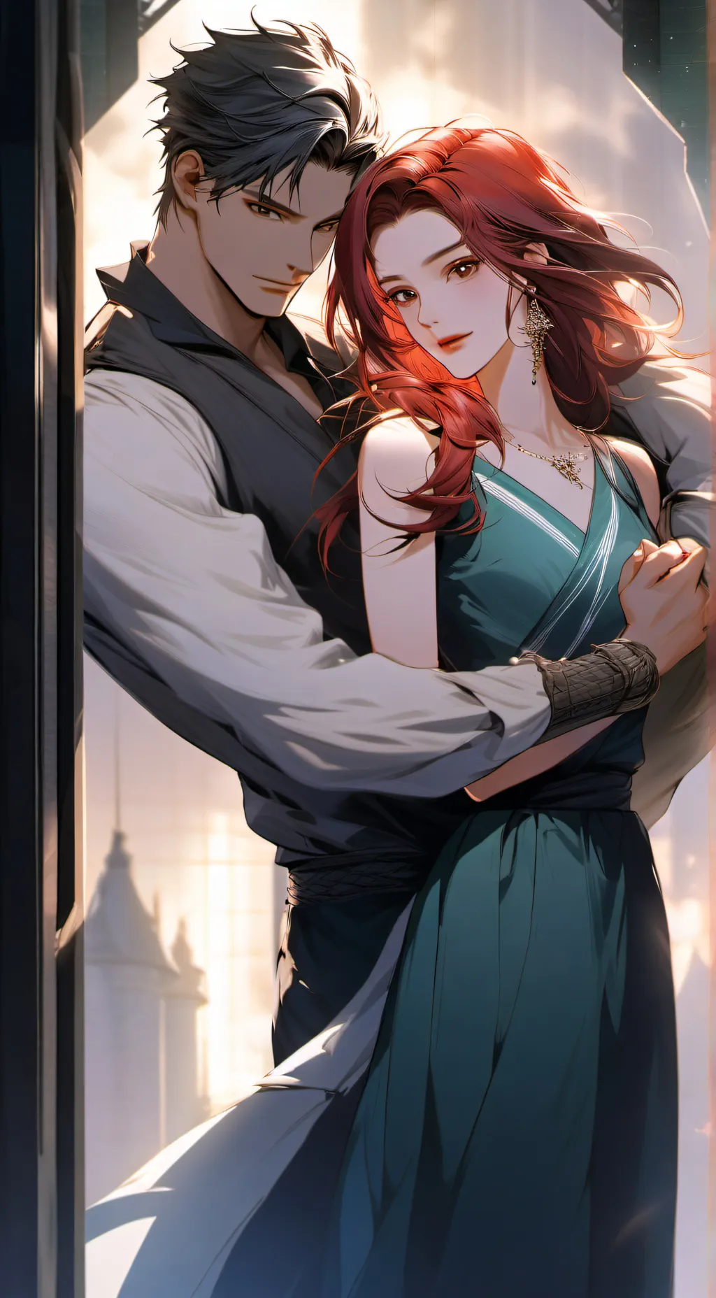 ai character: Peter  background