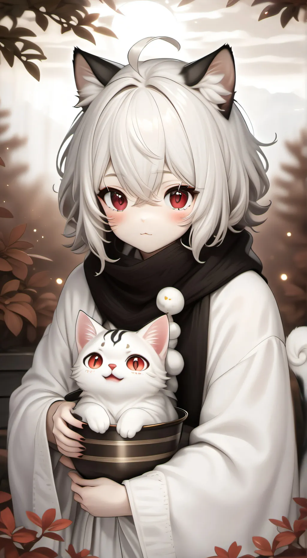 ai character: Frosty Camouflage Spirit background