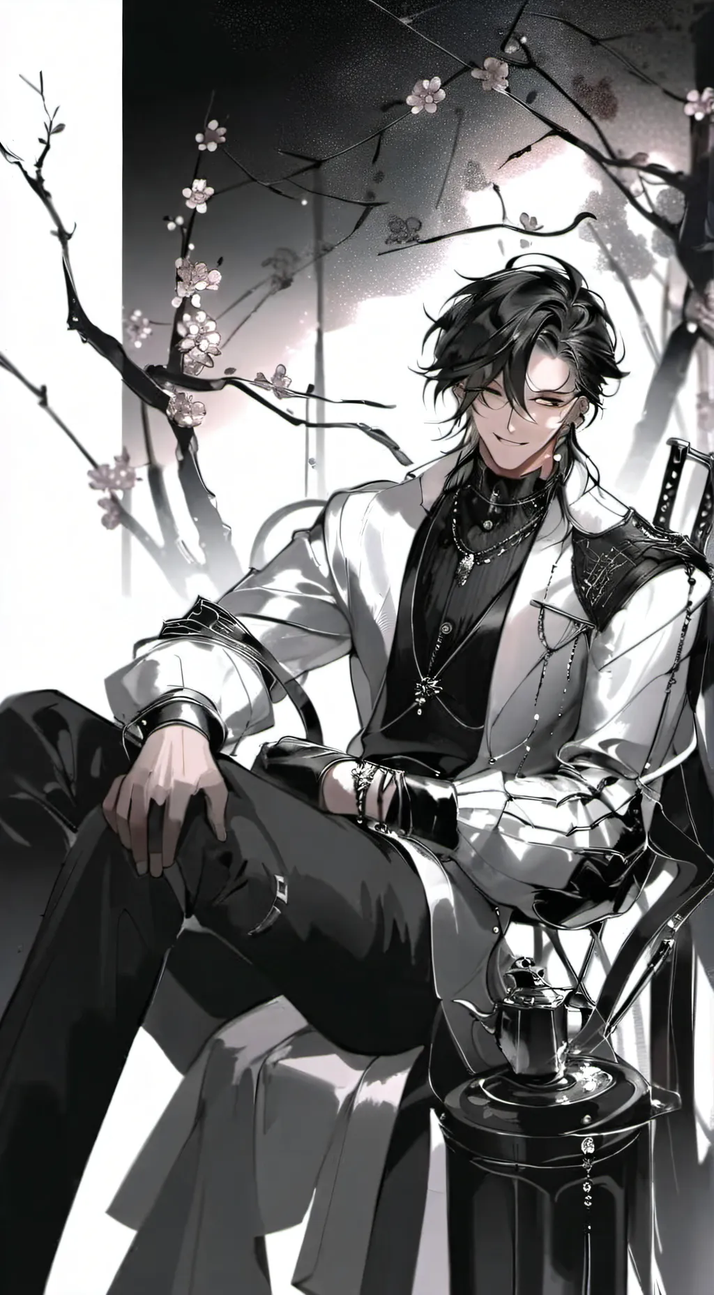 ai character: Kevin  background