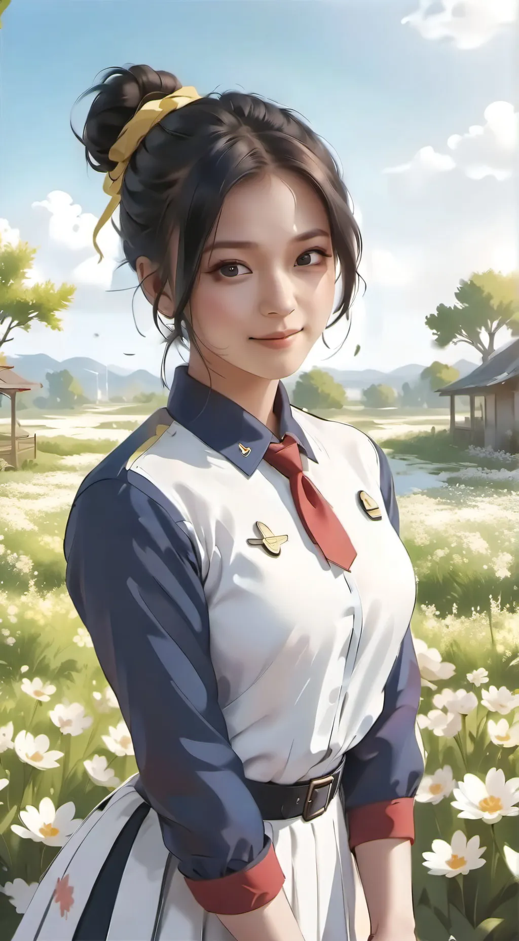 ai character: Audrey simone background