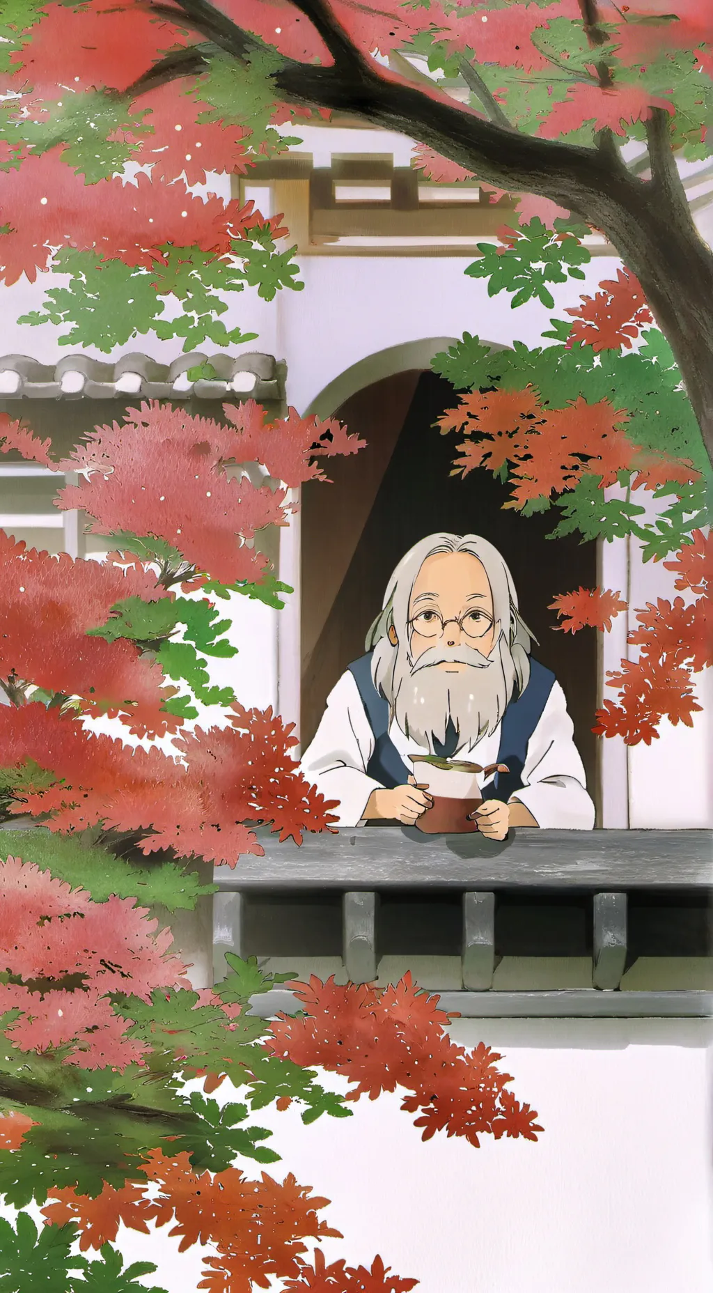 ai character: Nose background