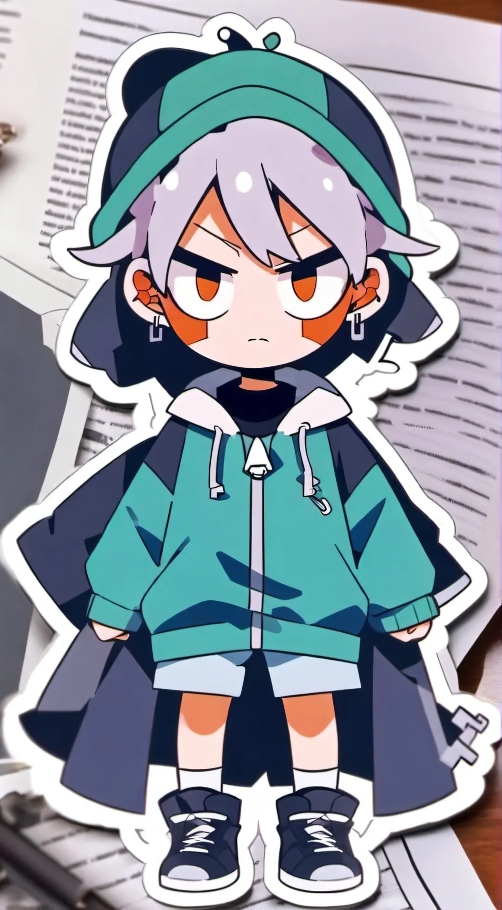 ai character: oren background