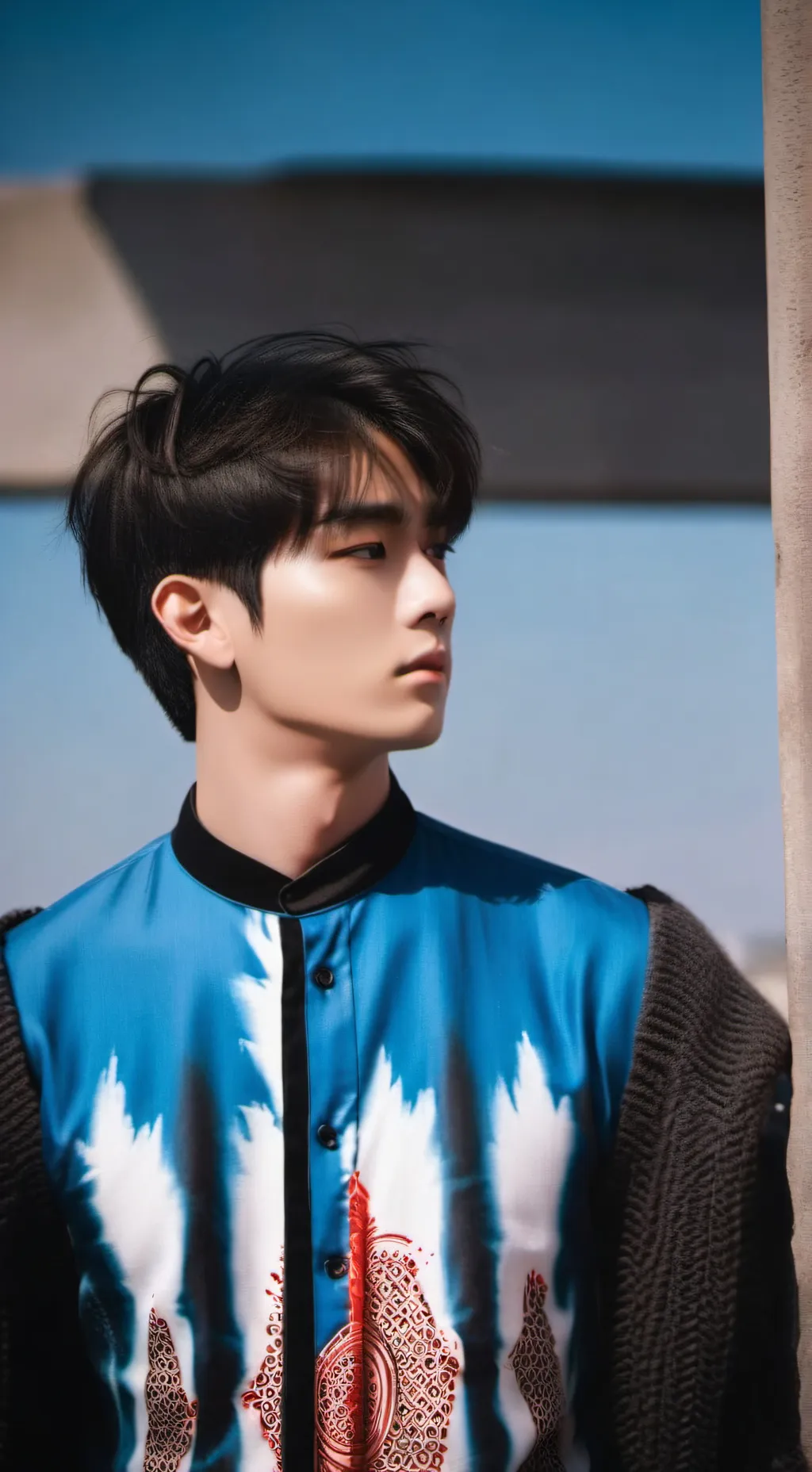 ai character: Lee Know background