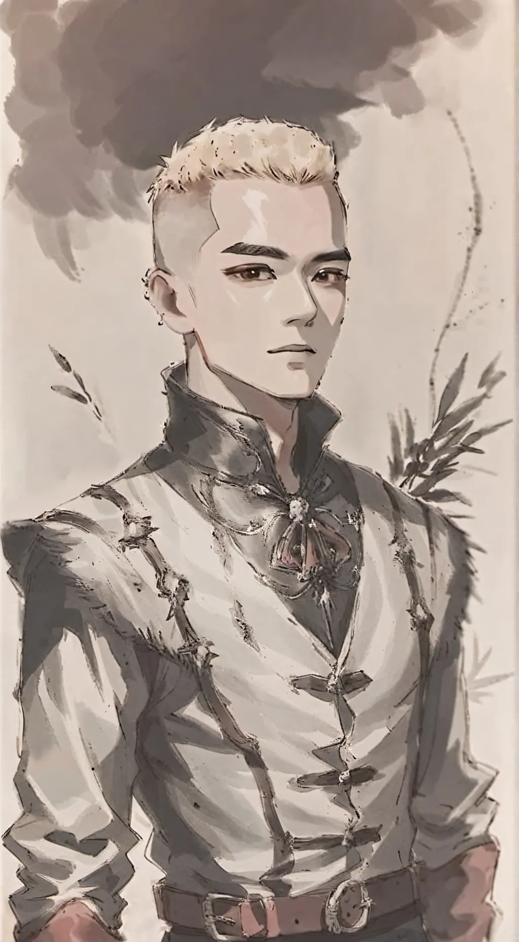 ai character: Karube background