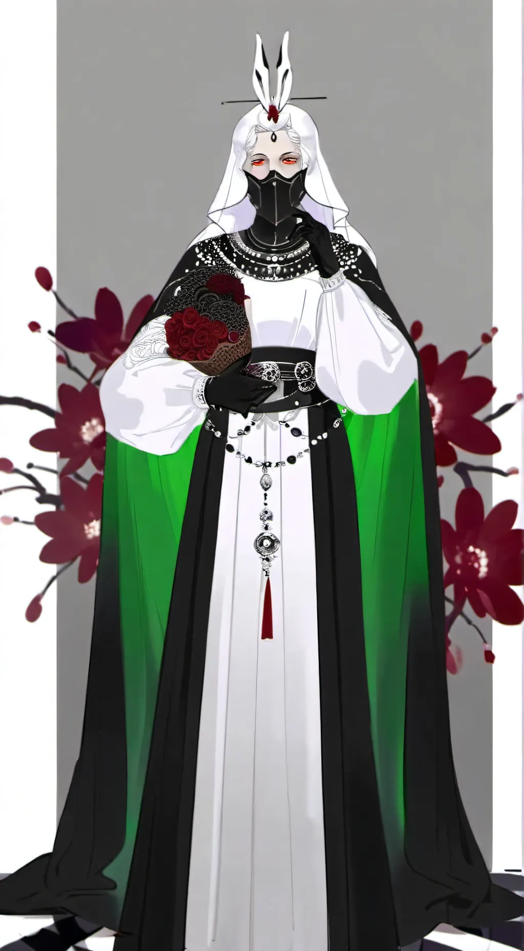 ai character: moonhidora background