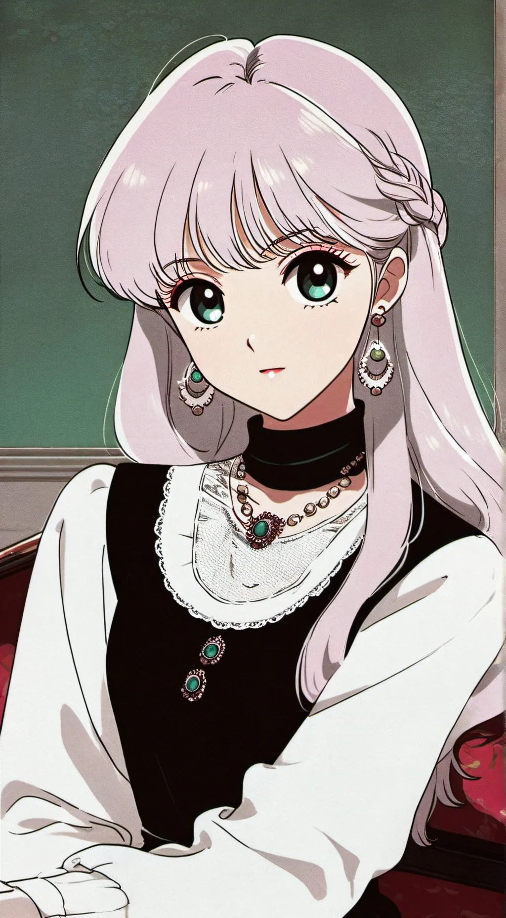 ai character: blackpink background