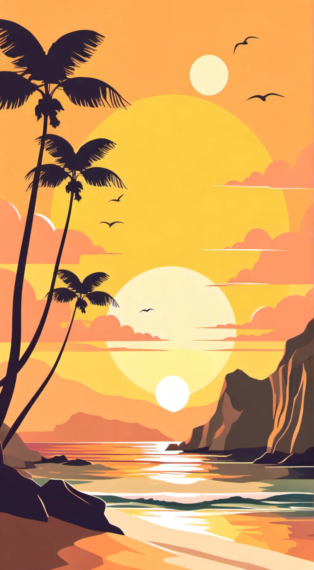 ai character: HH hot day 2 background