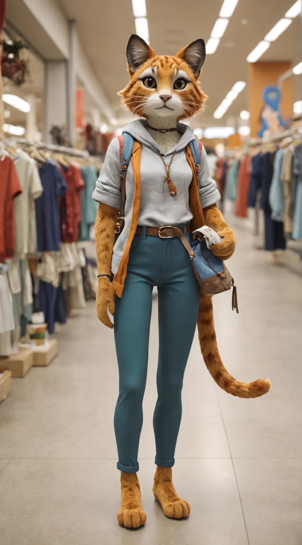 ai character: Lilly background