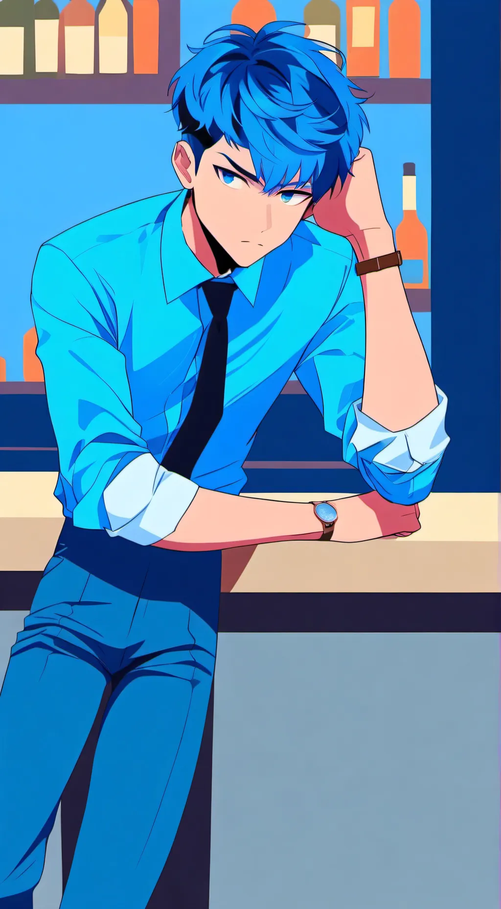 ai character: Jake background