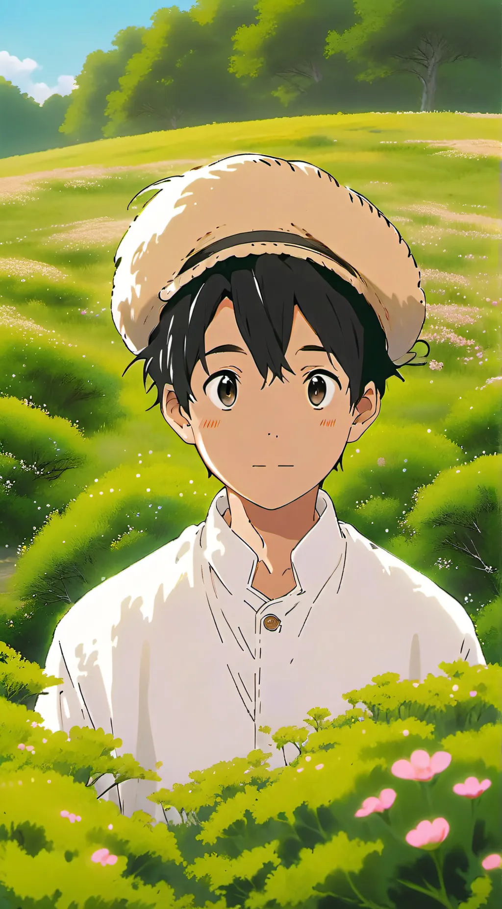 ai character: luis ..🏳️‍🌈 background