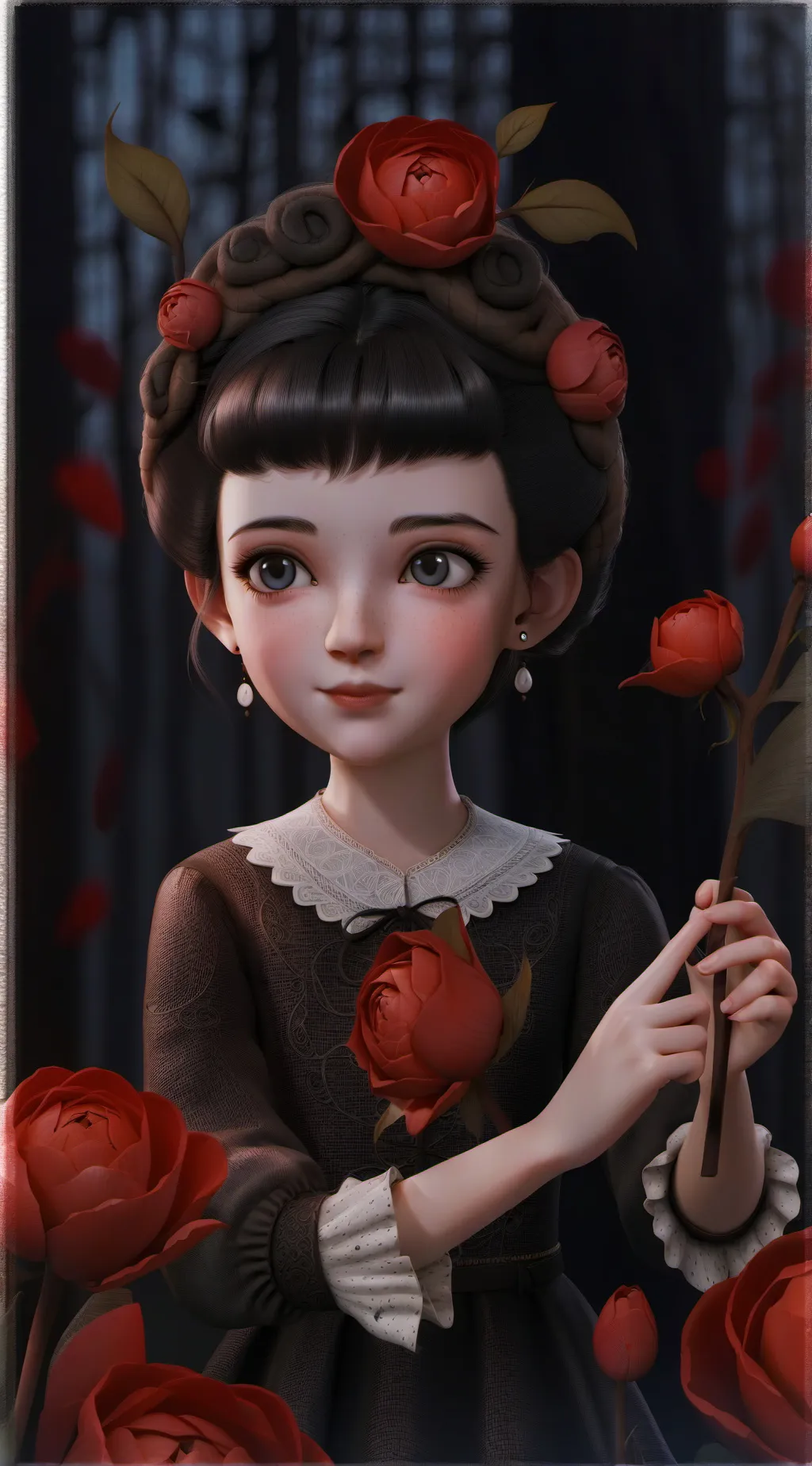 ai character: Jennifer Ann background