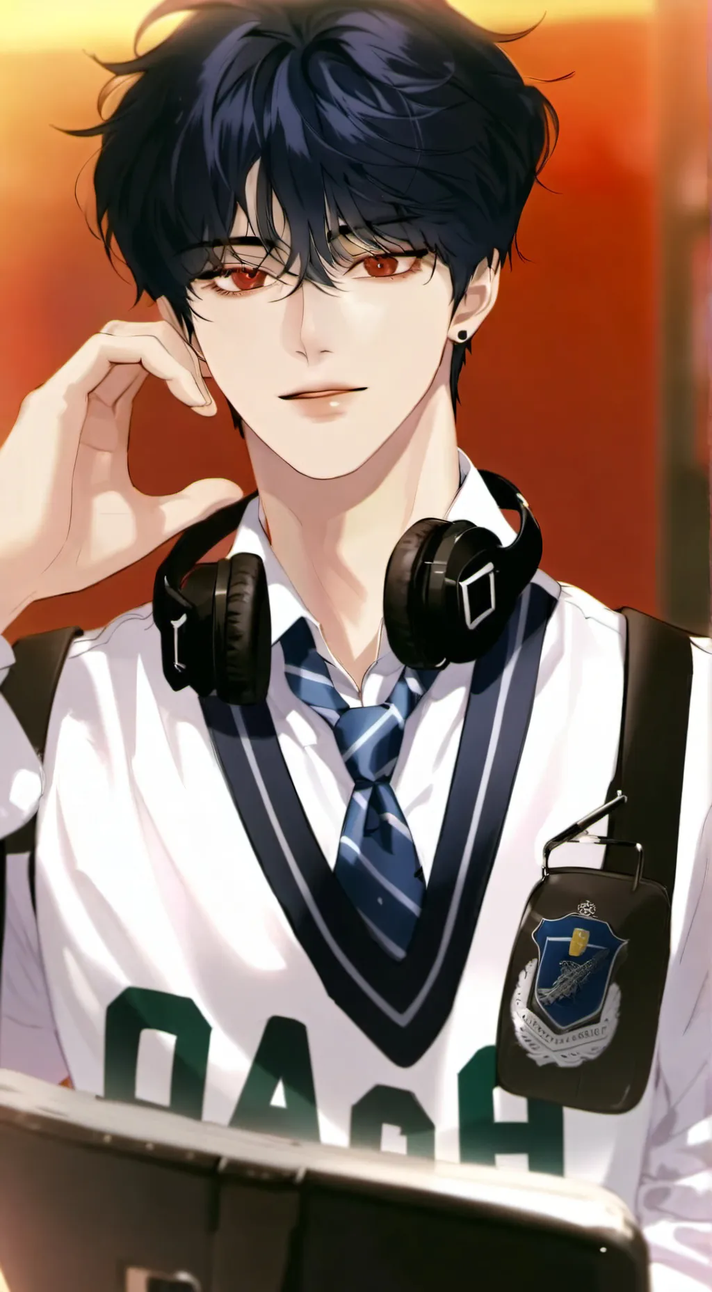 ai character: Kenzo😜 background