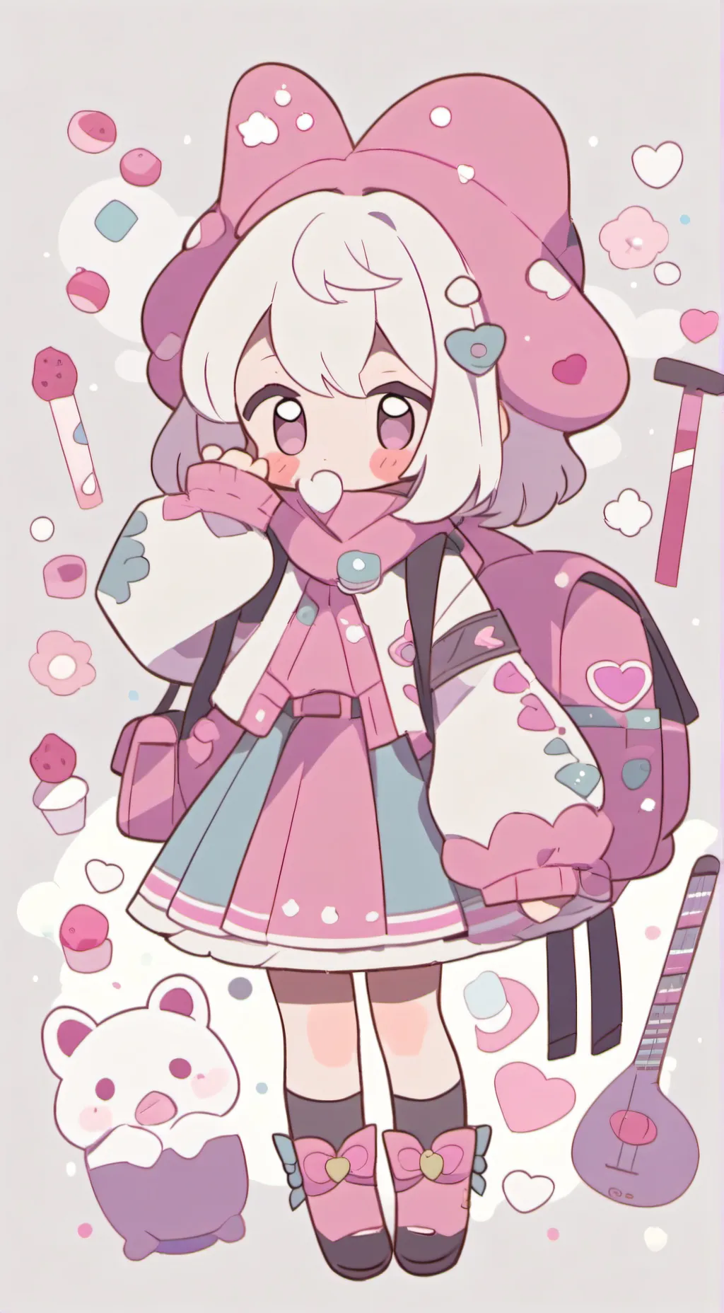 ai character: Forsaken I think😓 background