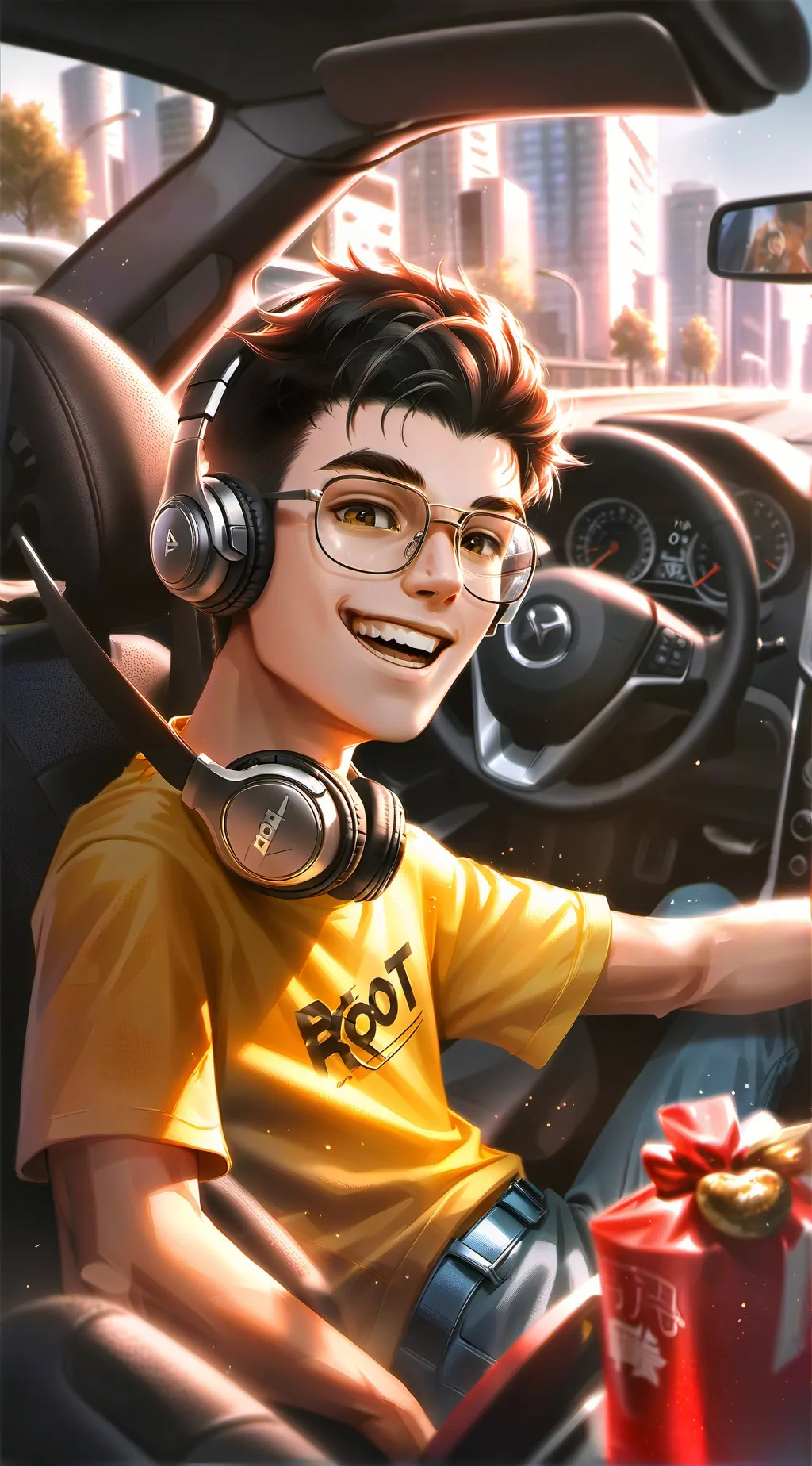 ai character: Elysia background