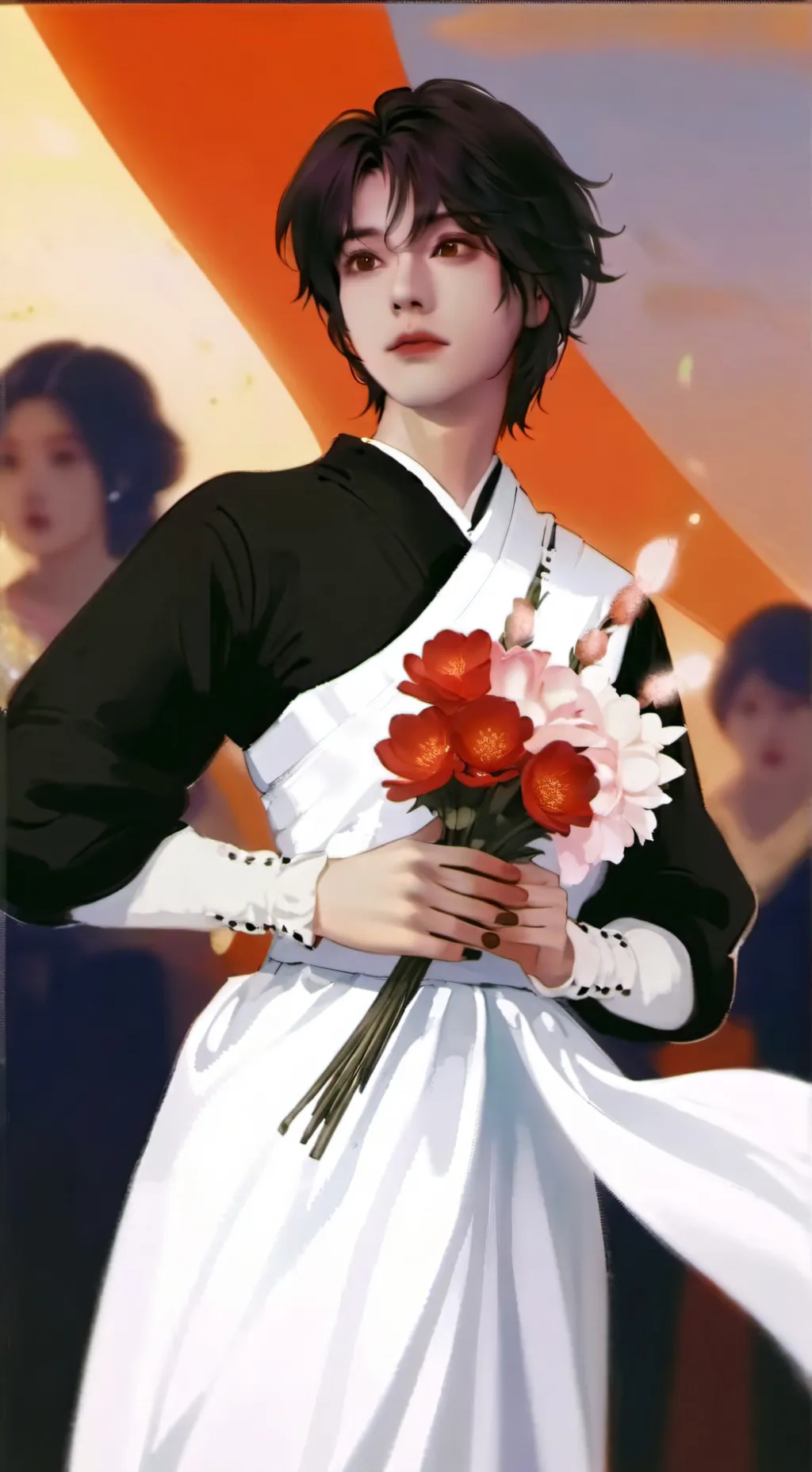 ai character: Han Jisung  background