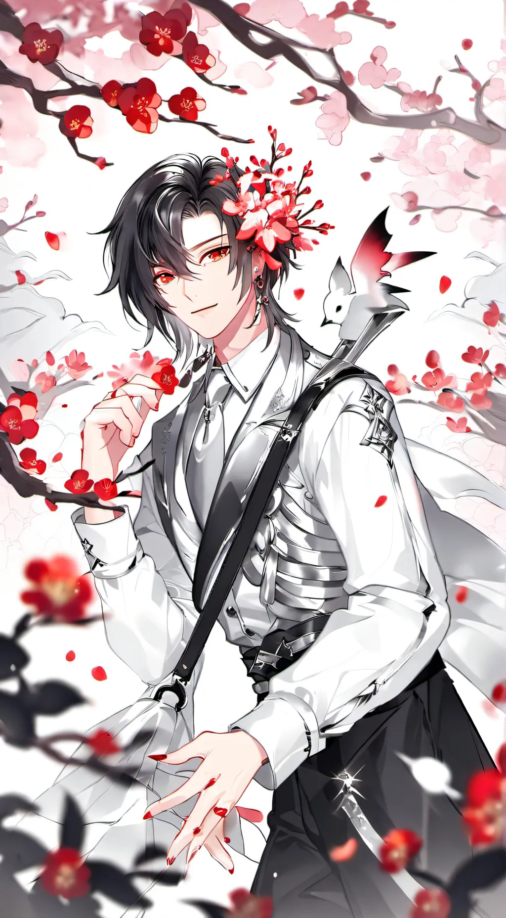 ai character: seungmin  background