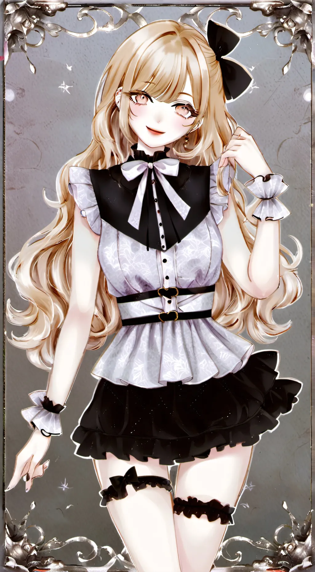 ai character: mha antique shop background