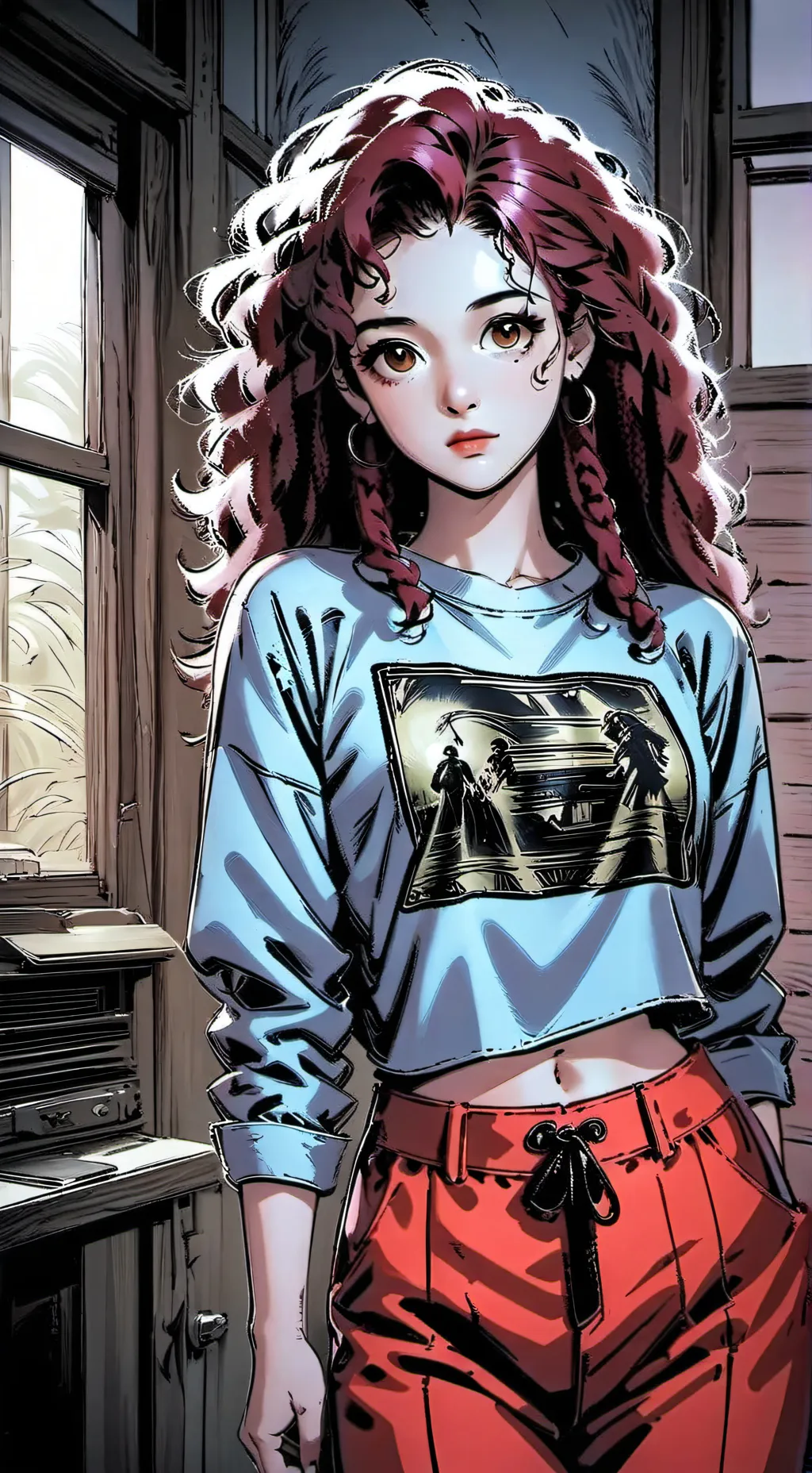 ai character: Hamilton family  background