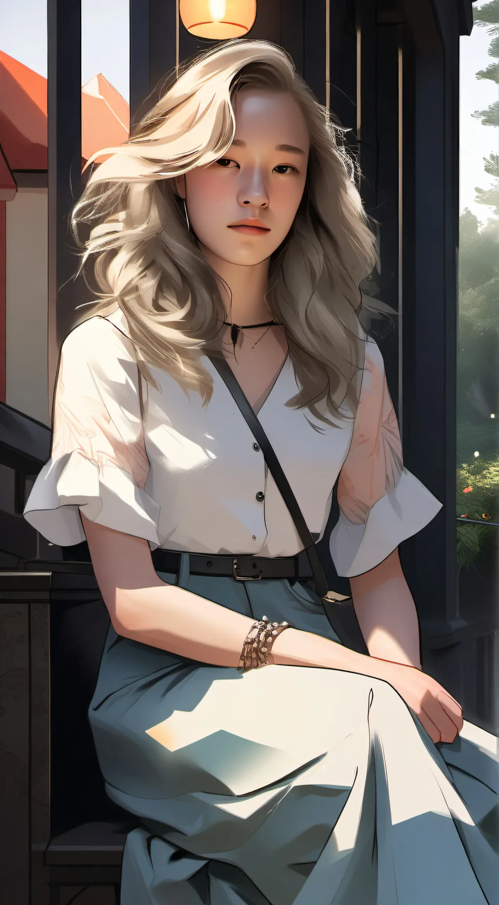 ai character: Millie  background