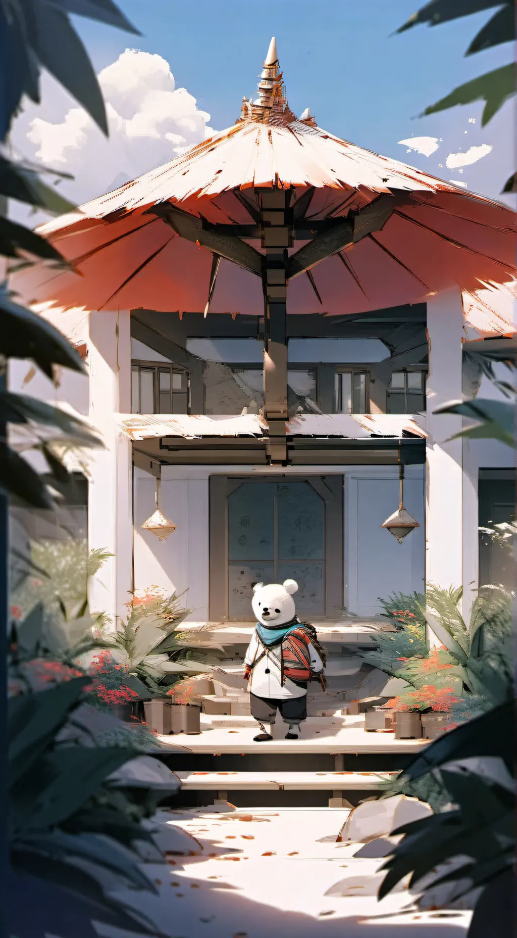 ai character: Sprunki hates you  background