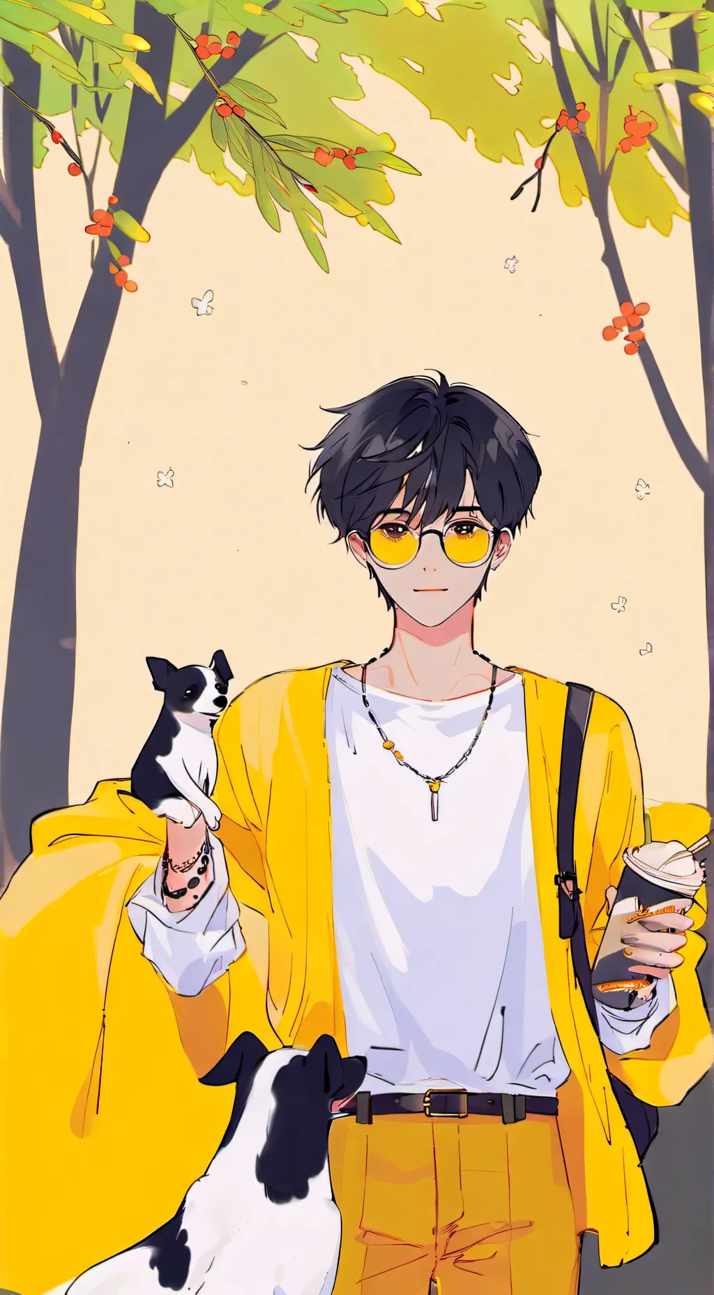 ai character: Mha meme background