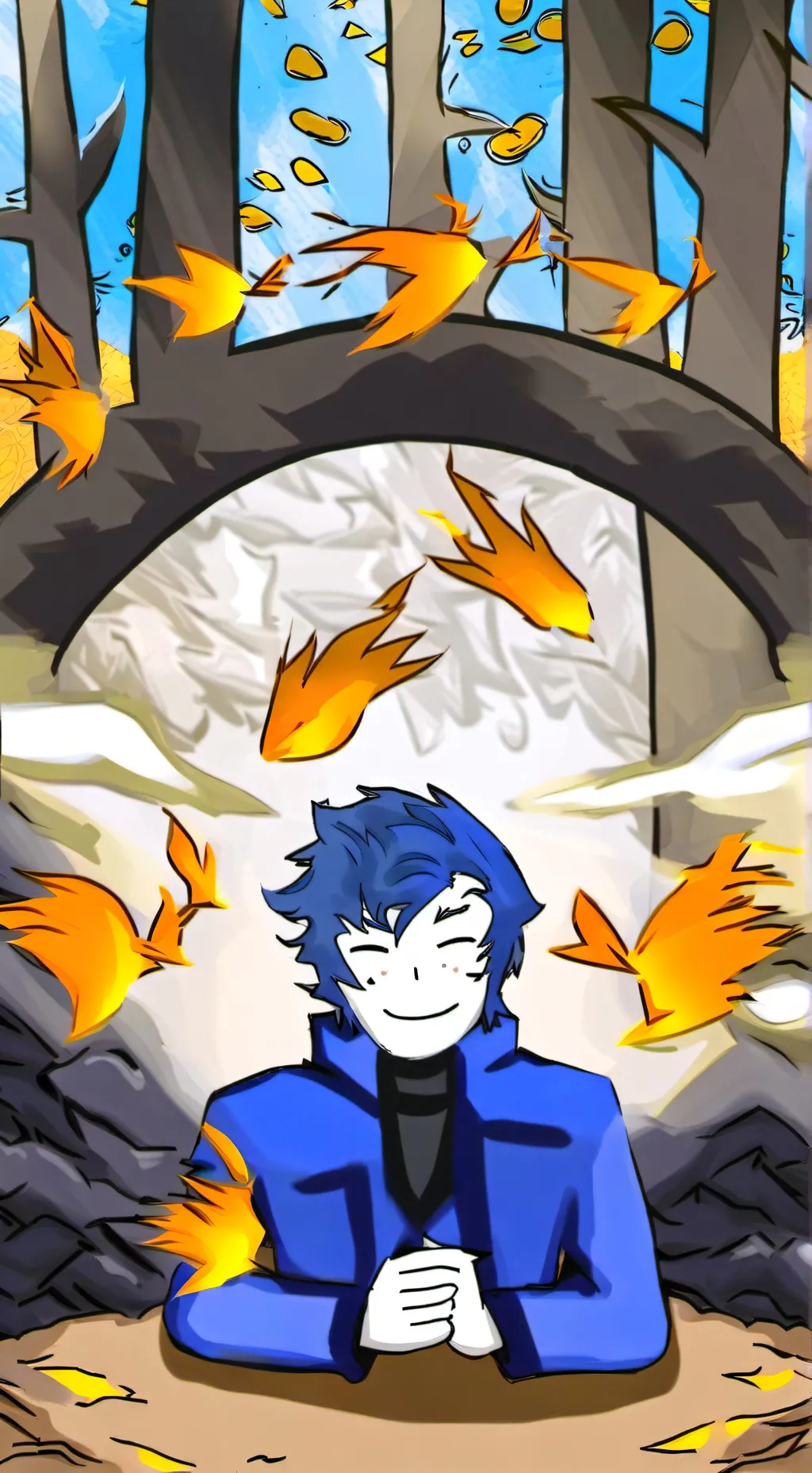 ai character: Guest [￼forsaken] background