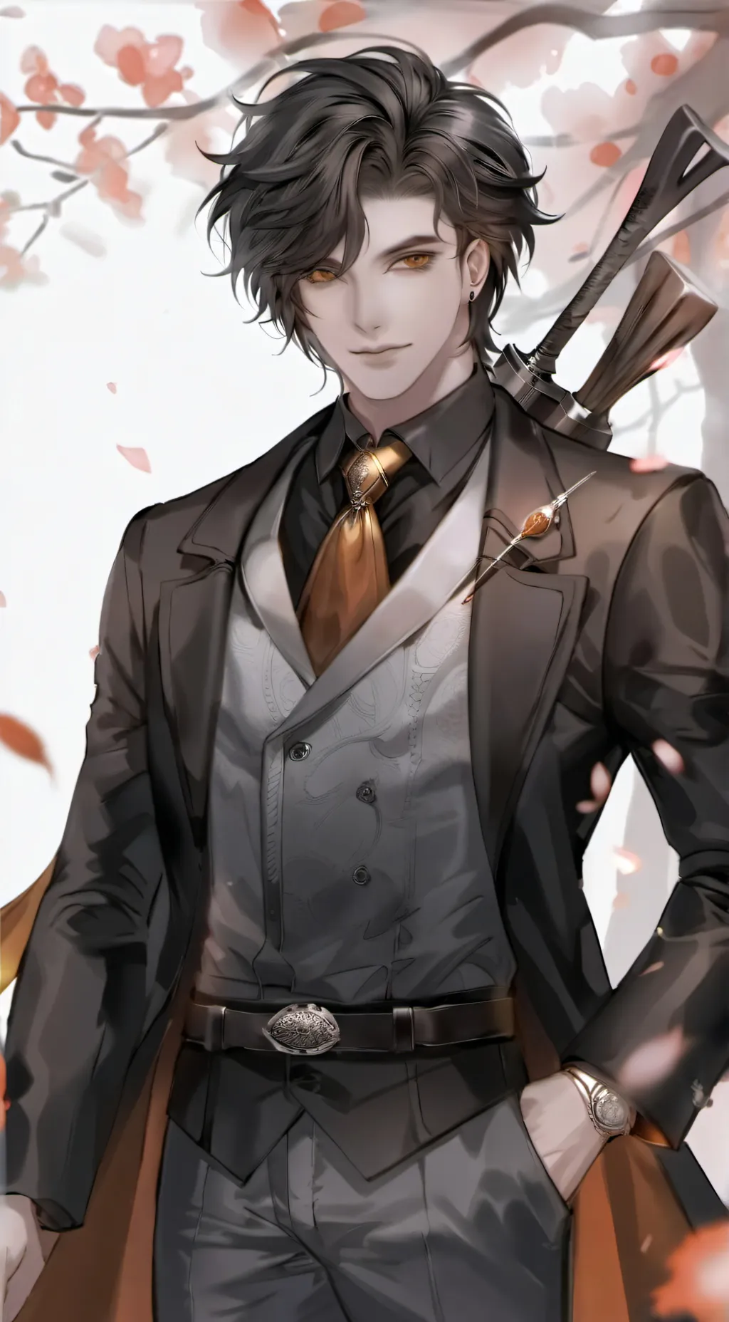 ai character: Leo {DA HUNTER👽} background