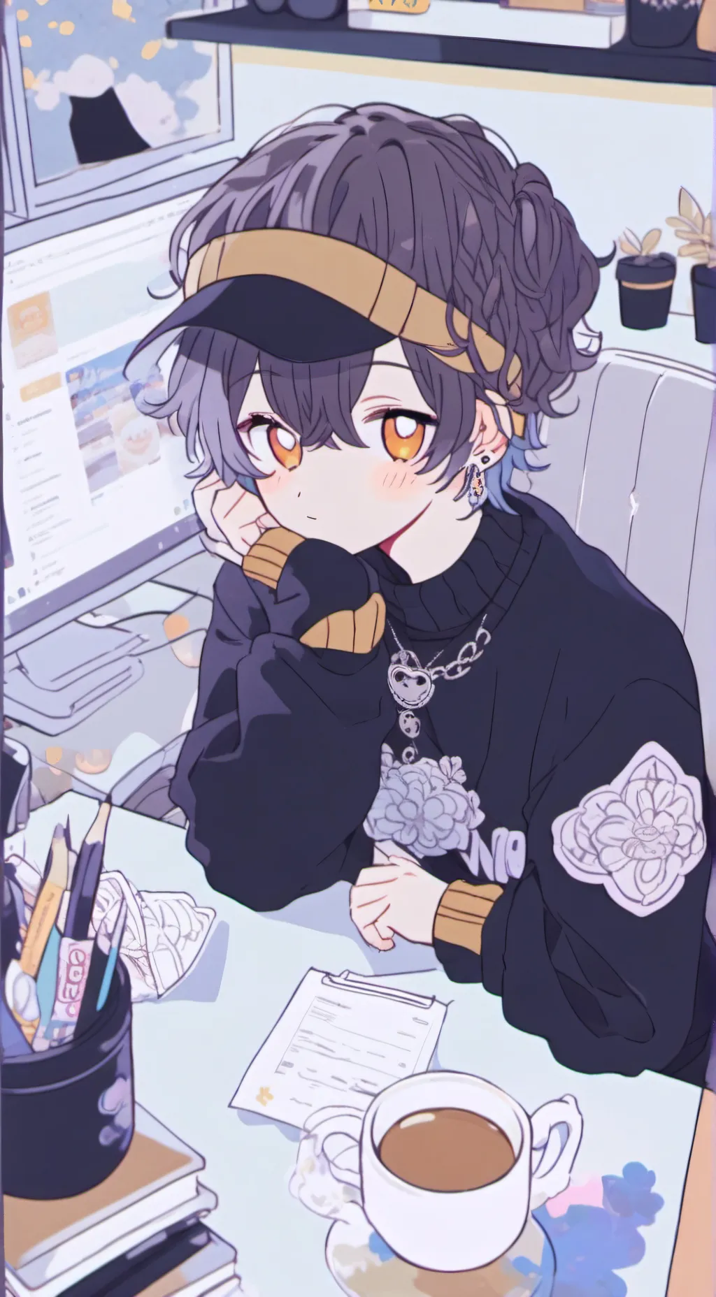 ai character: ~Noah~ background