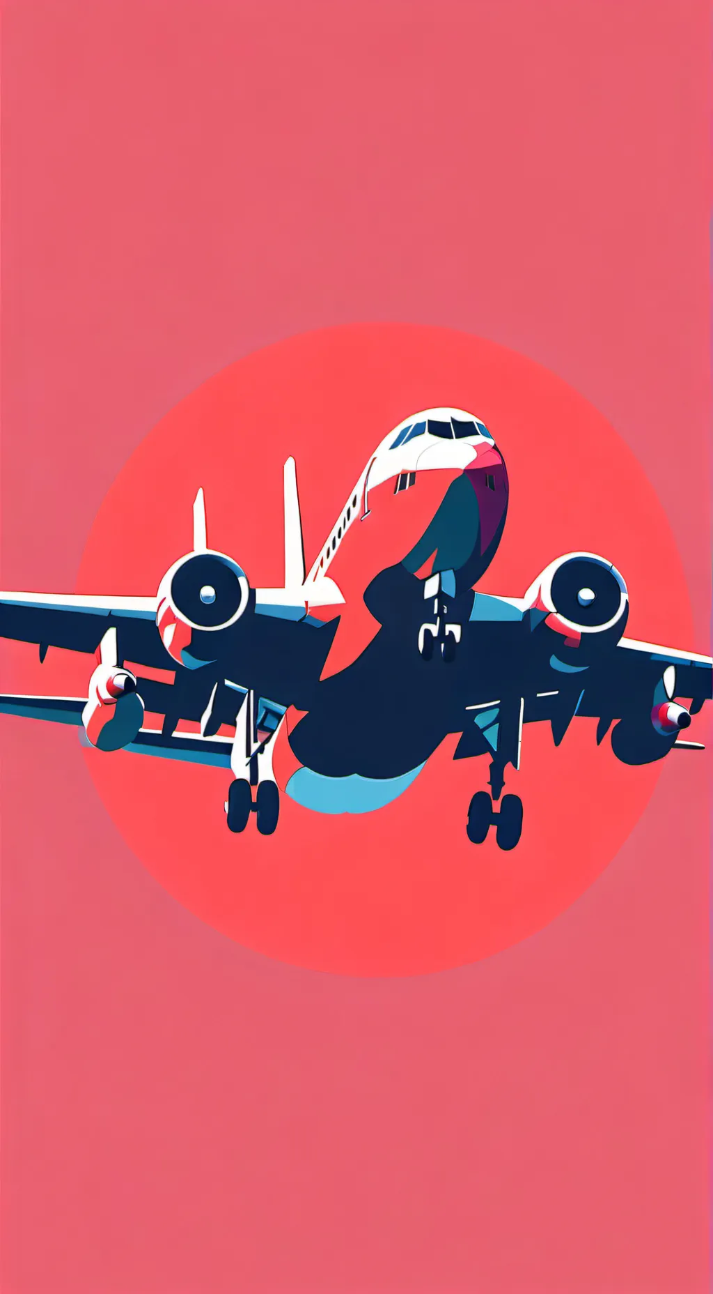 ai character: airplane prank.... background