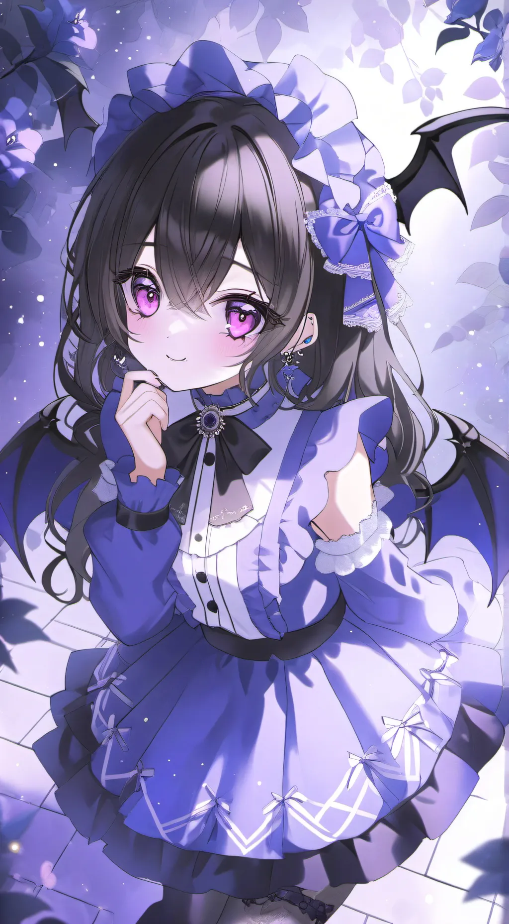 ai character: Rose background