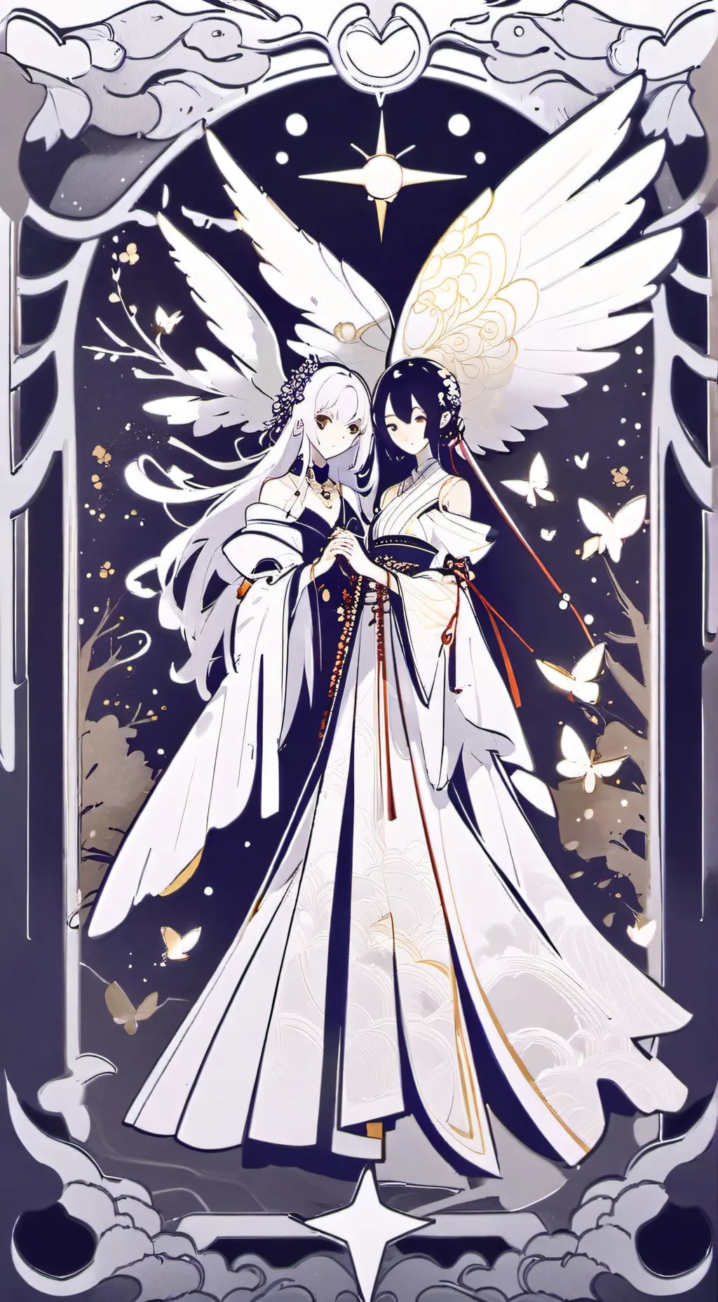 ai character: Good ending background