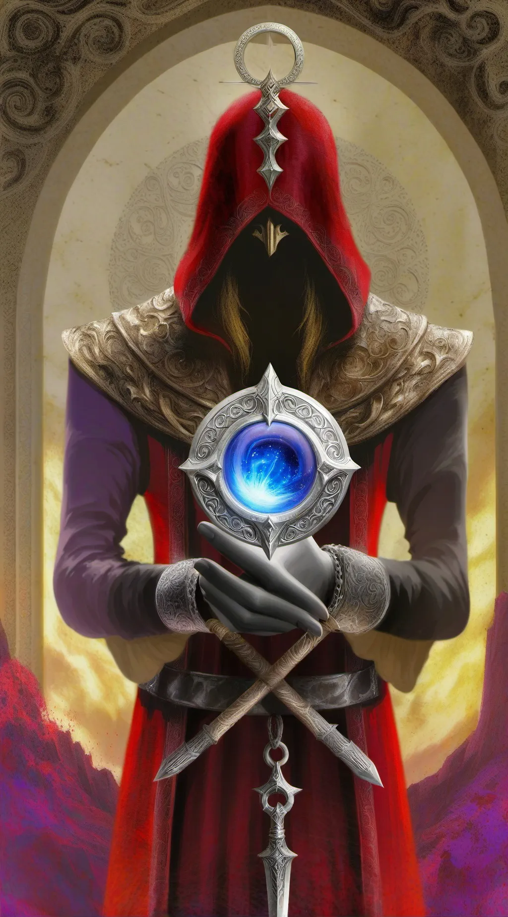 ai character: Supreme narrator  background