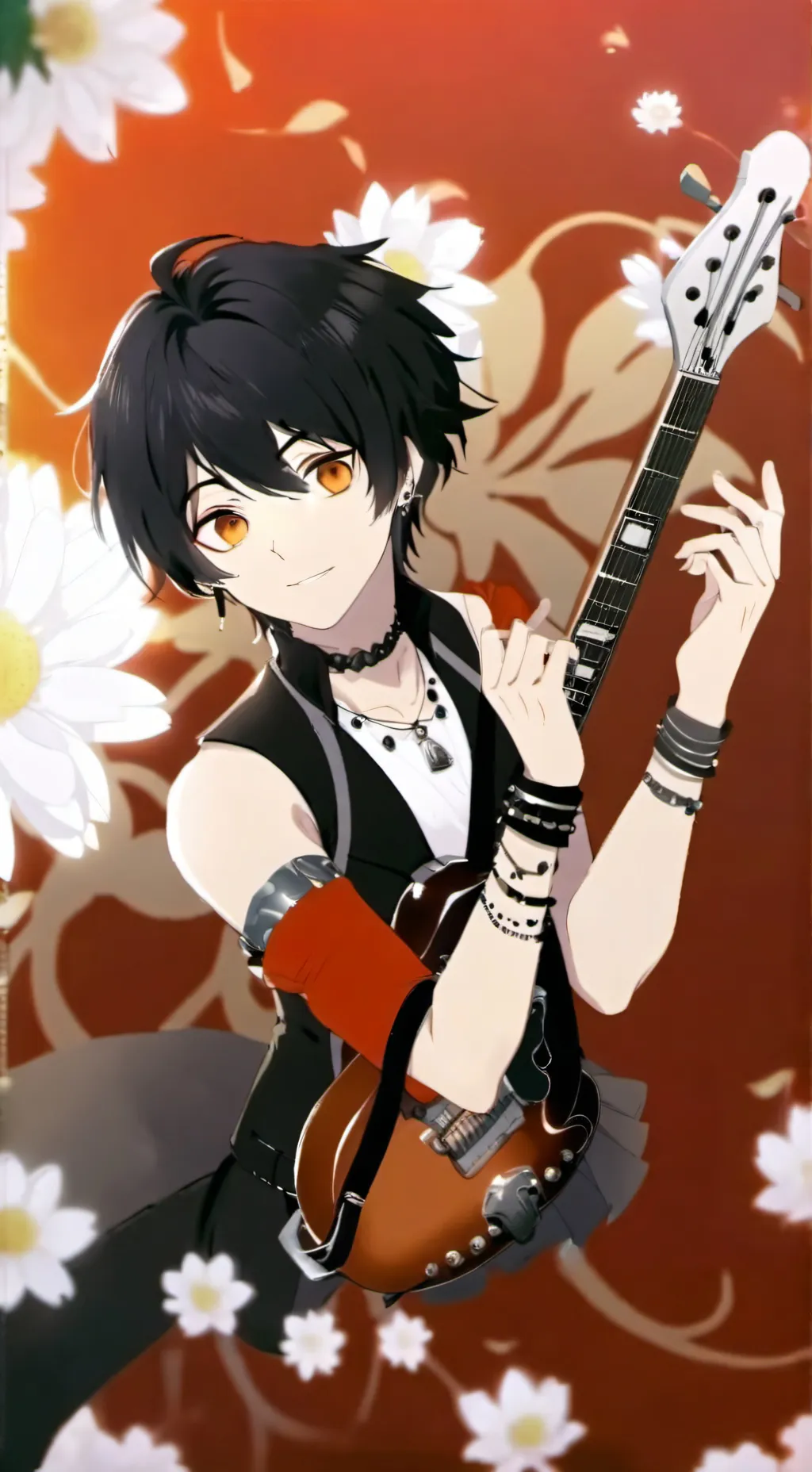 ai character: vee  background