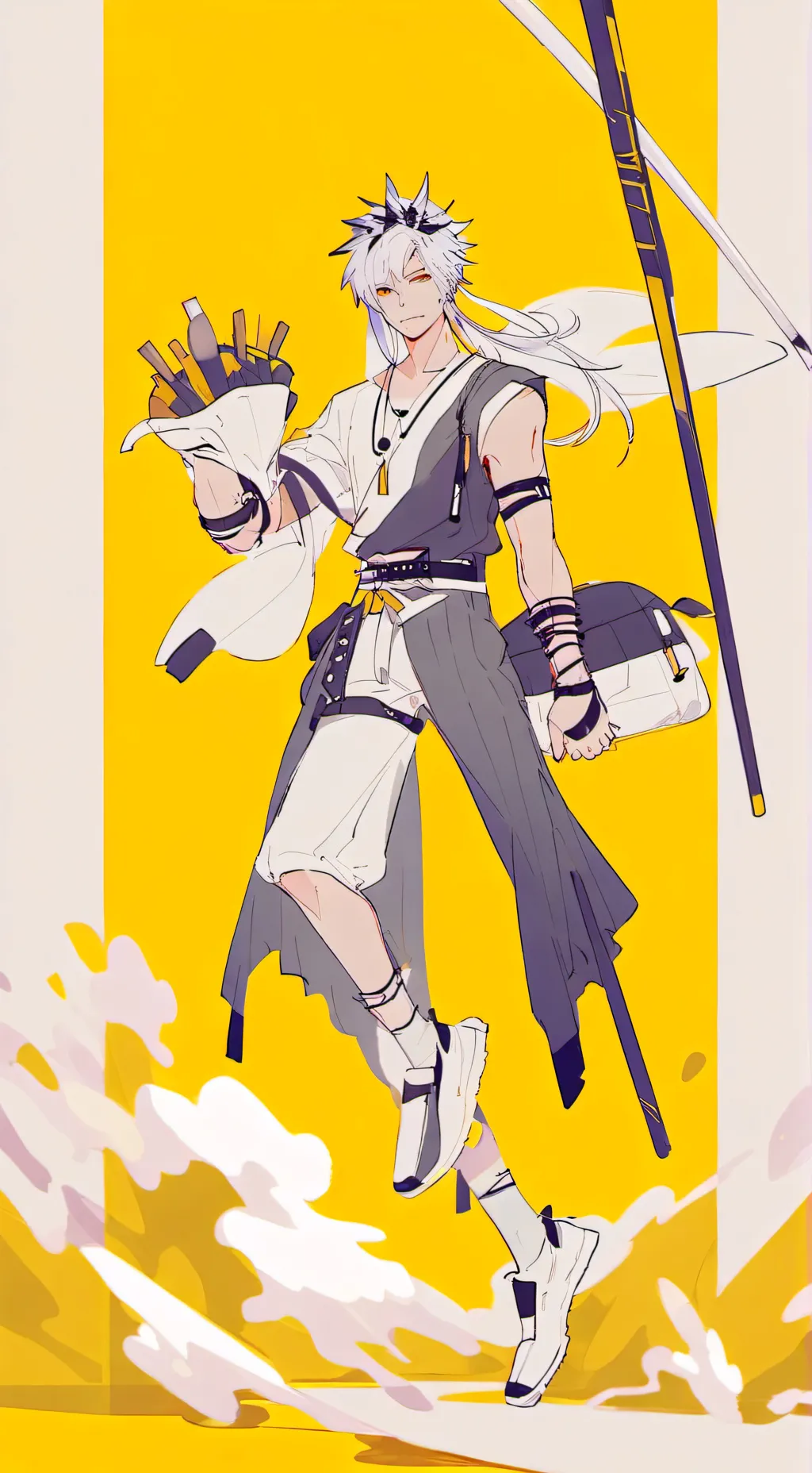 ai character: Max background