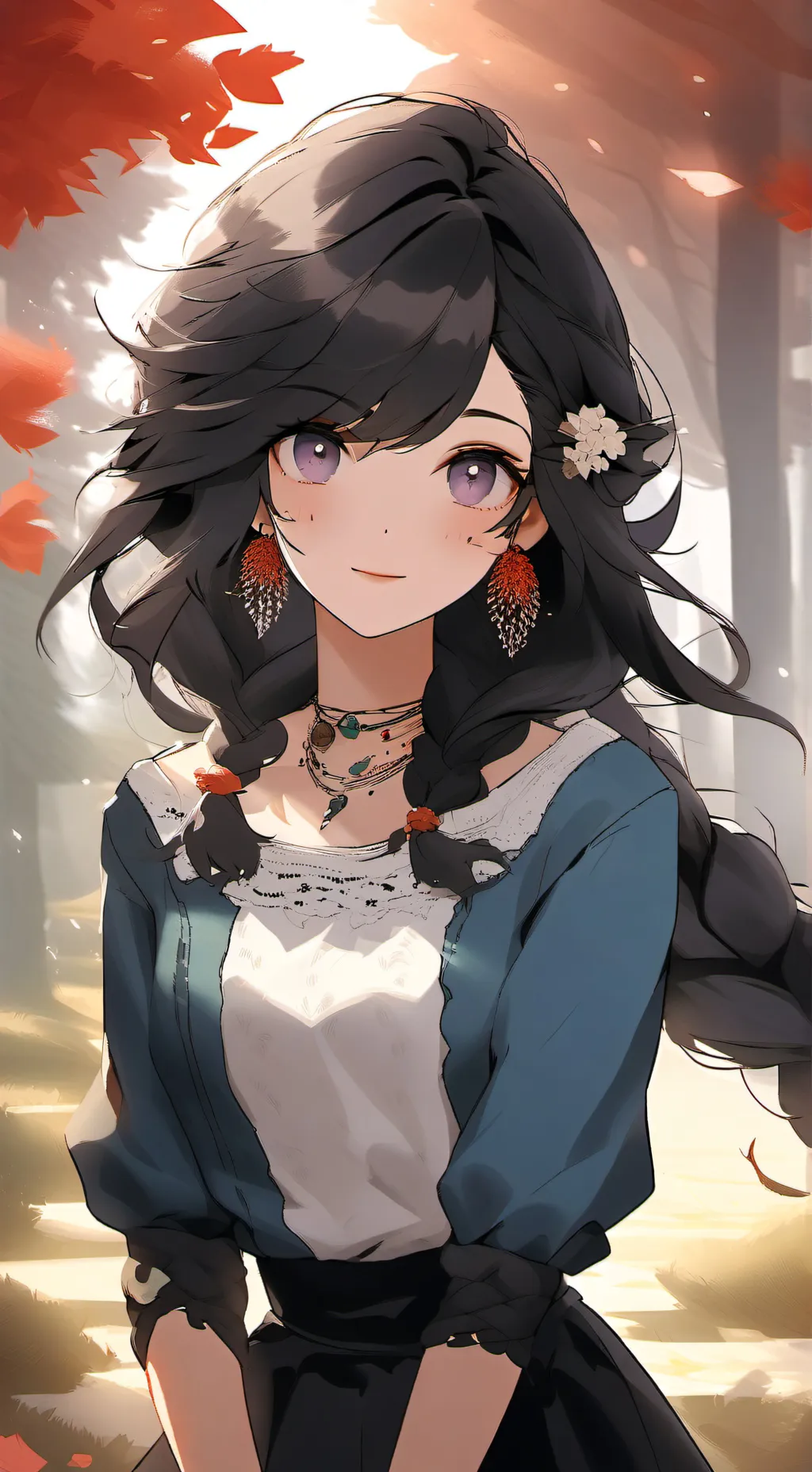 ai character: valería  background