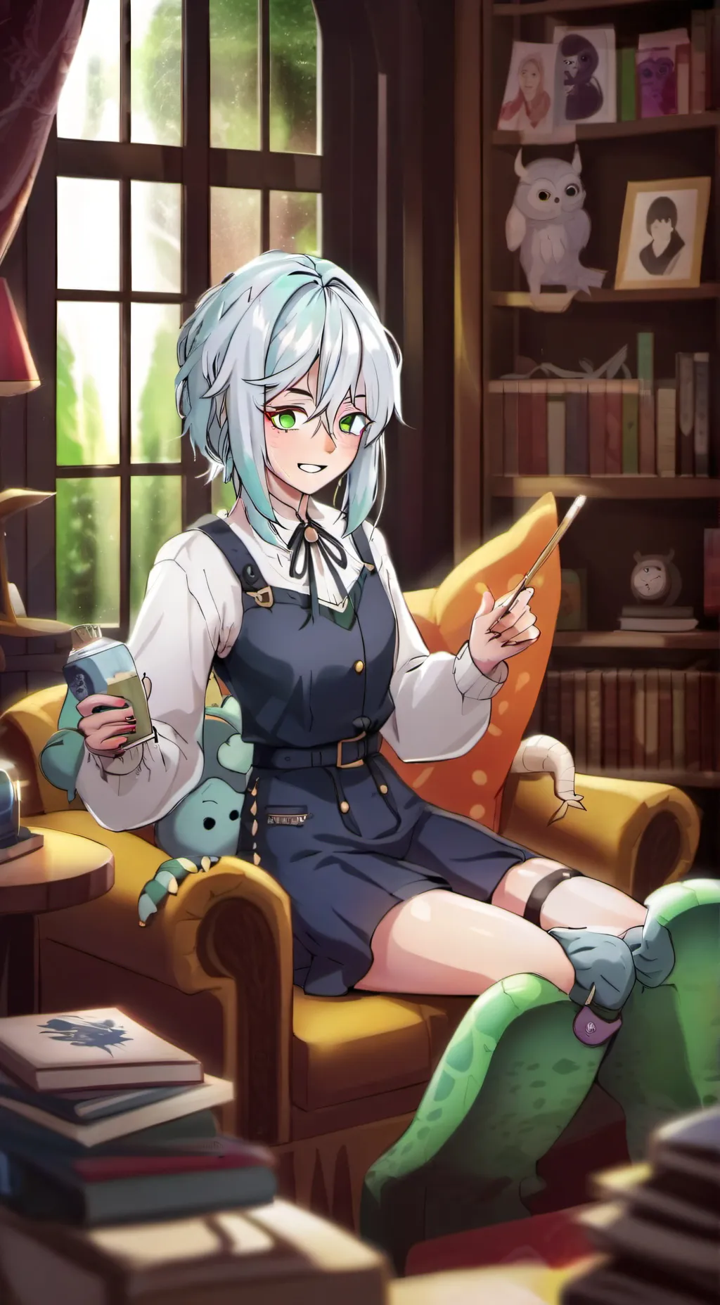 ai character: Miku background