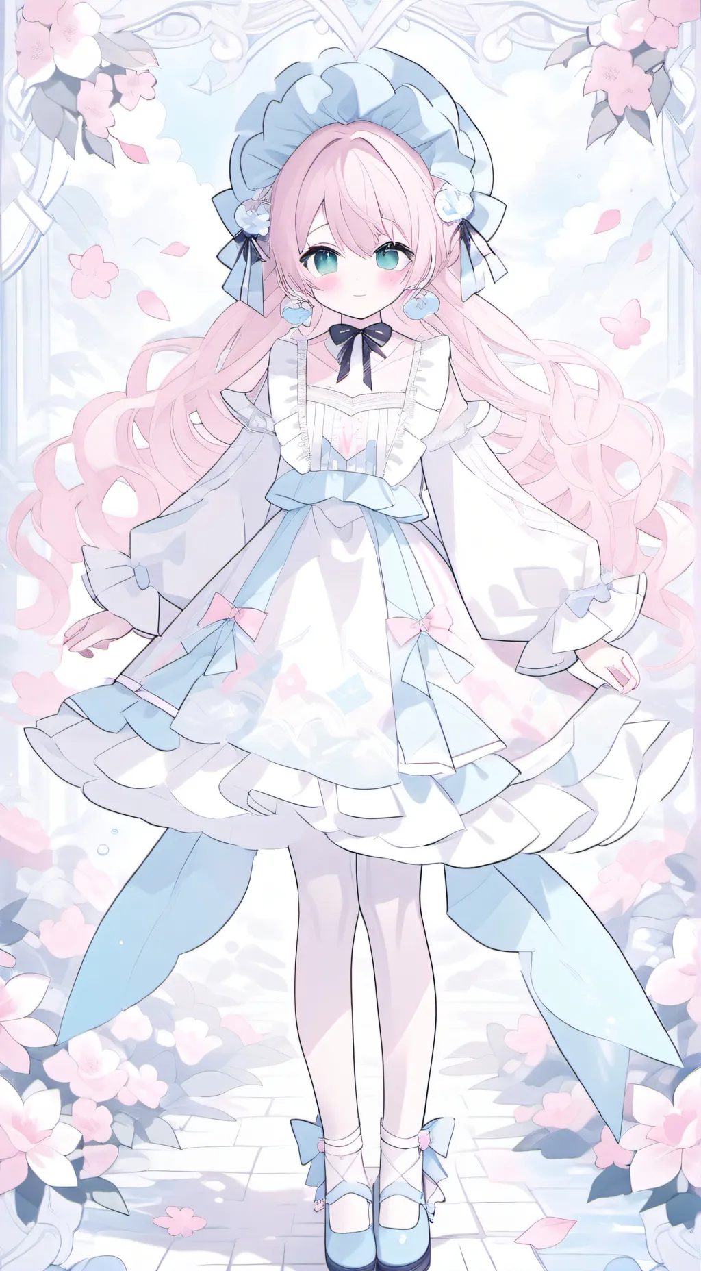 ai character: Melody background