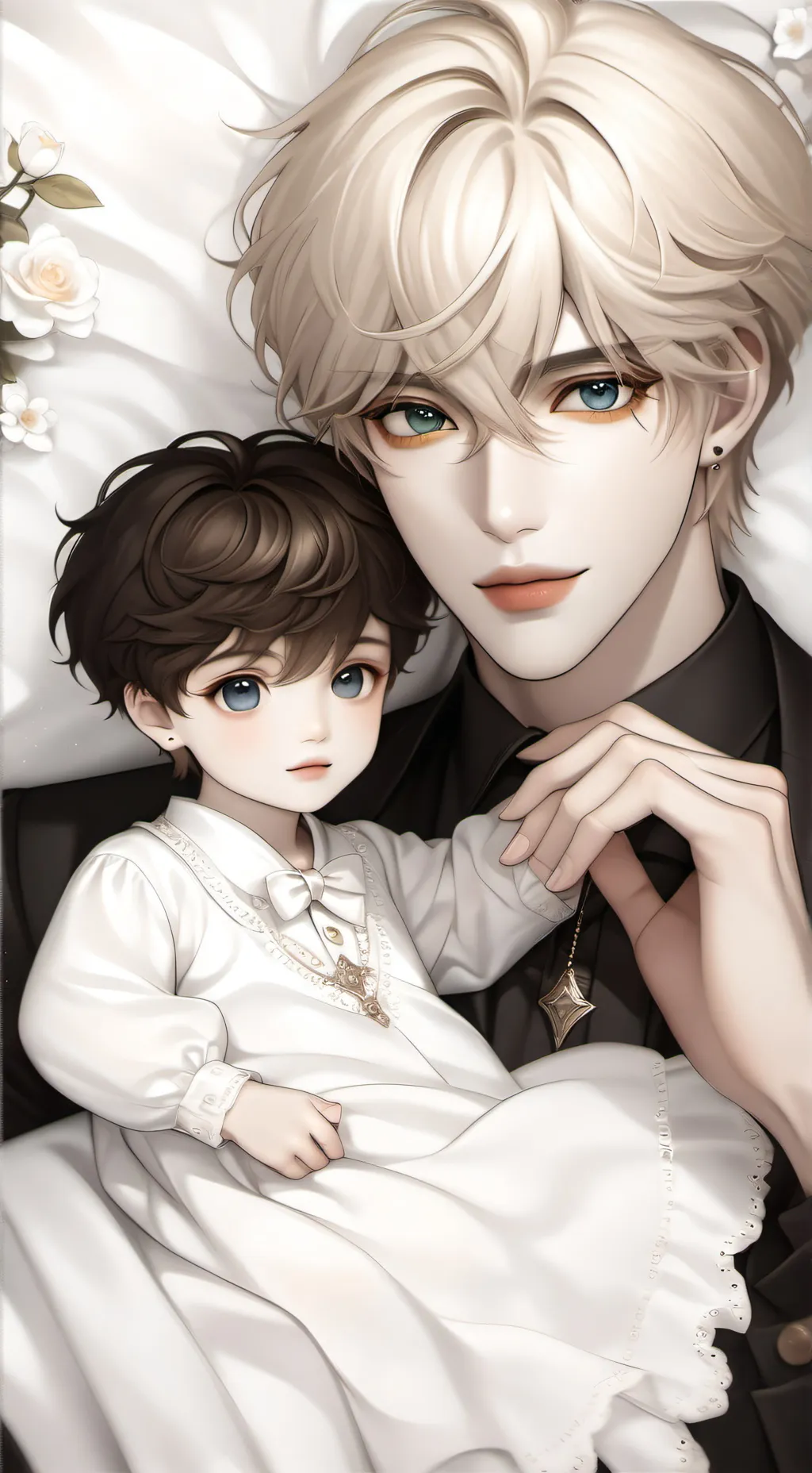 ai character: Lucas and Alex background