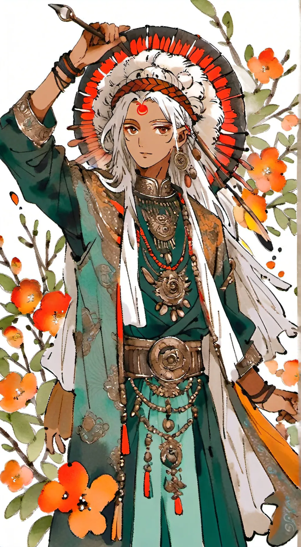 ai character: Ching Zu background