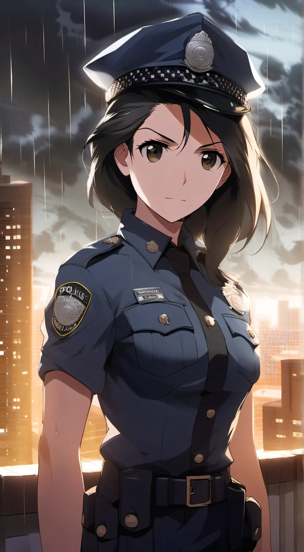 ai character: Elara Collins  background