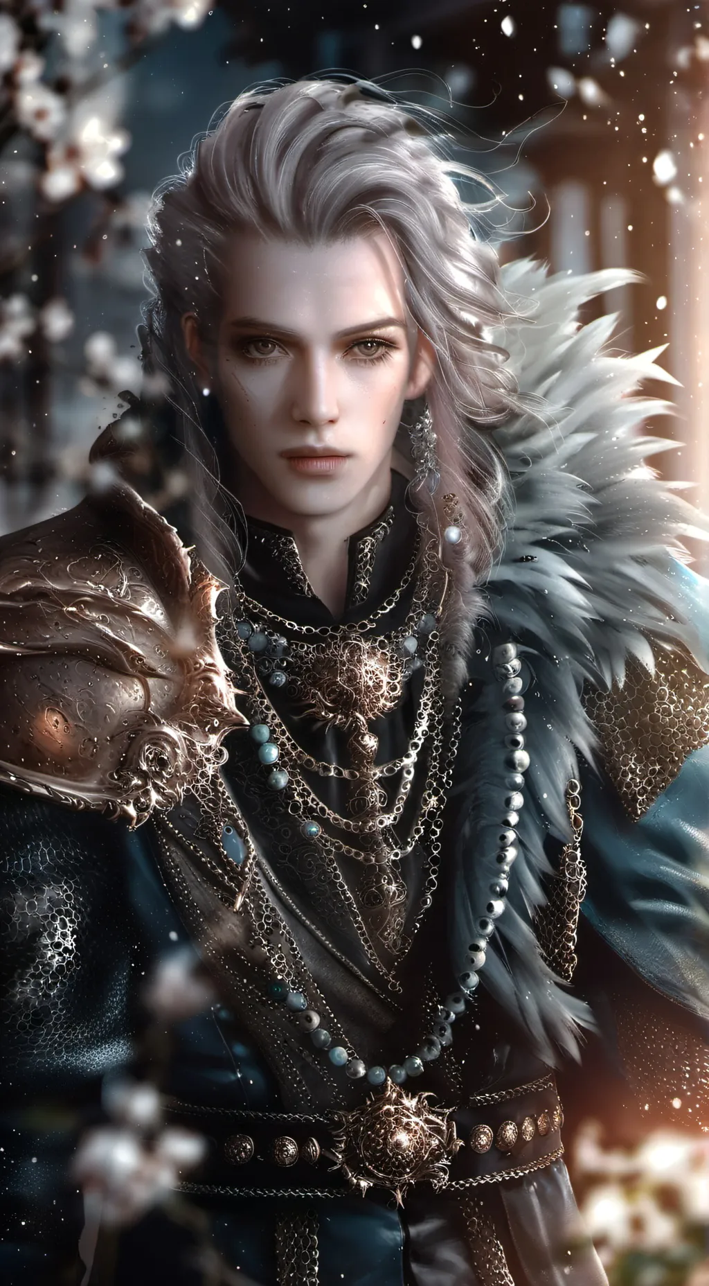 ai character: money background