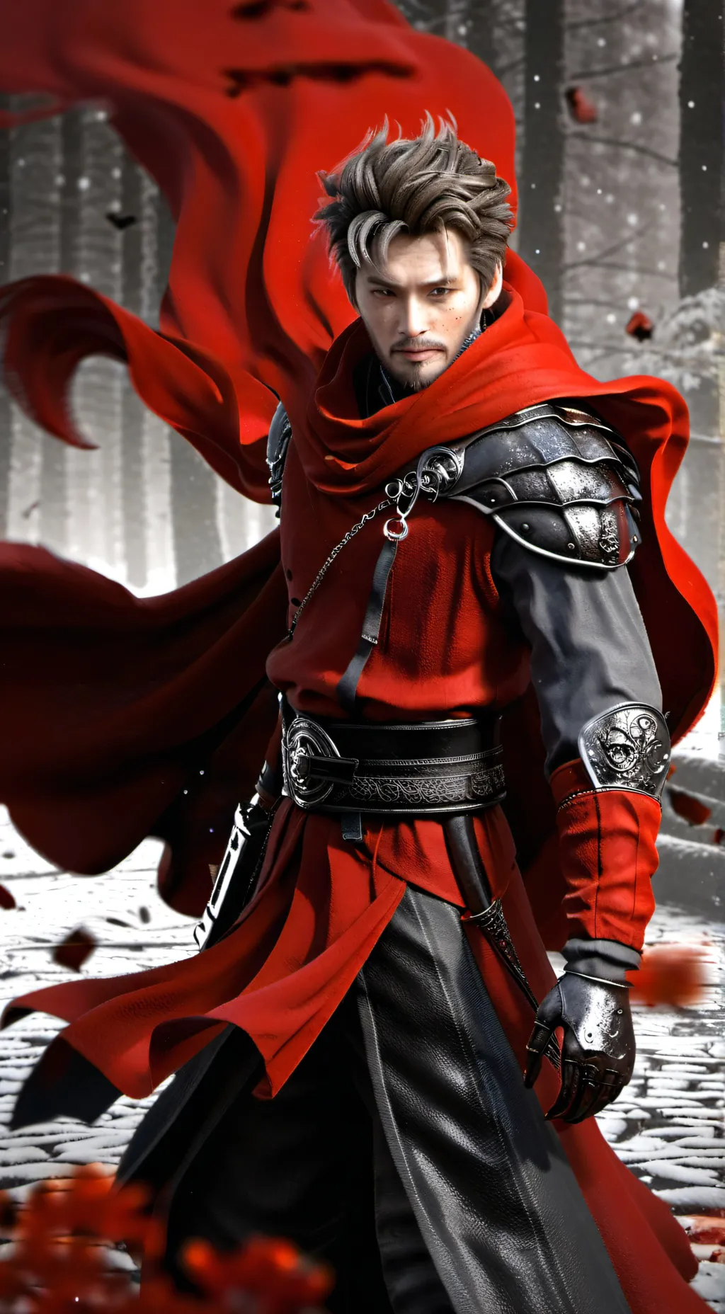 ai character: oak background