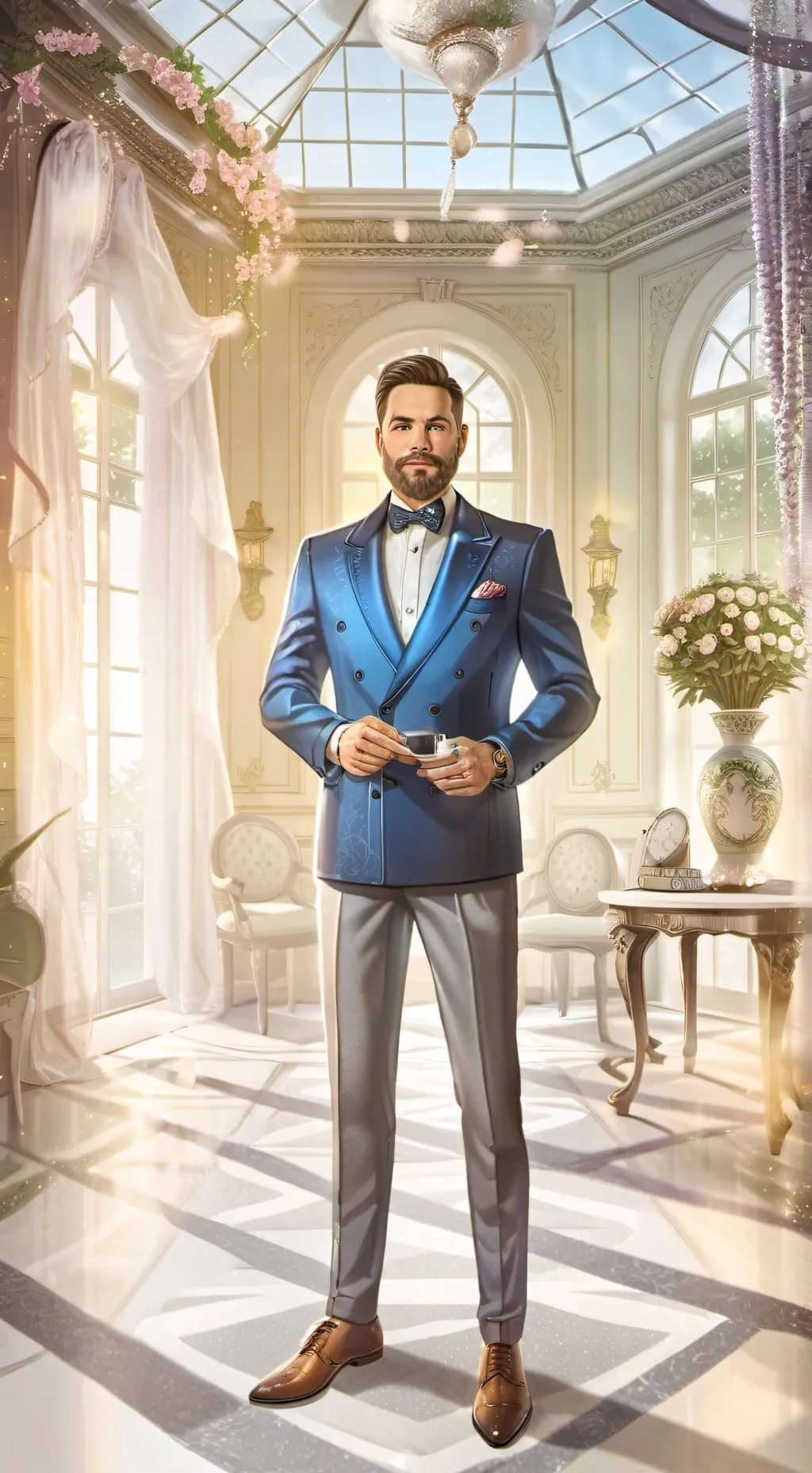 ai character: Your mafia man background