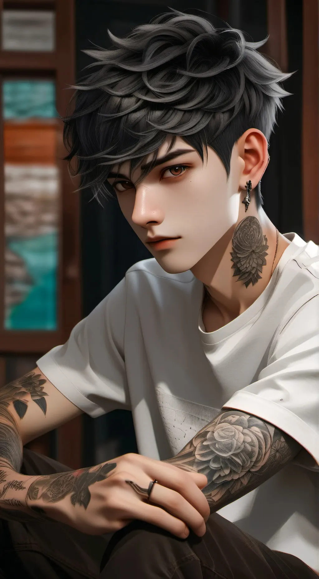 ai character: Jaxson background