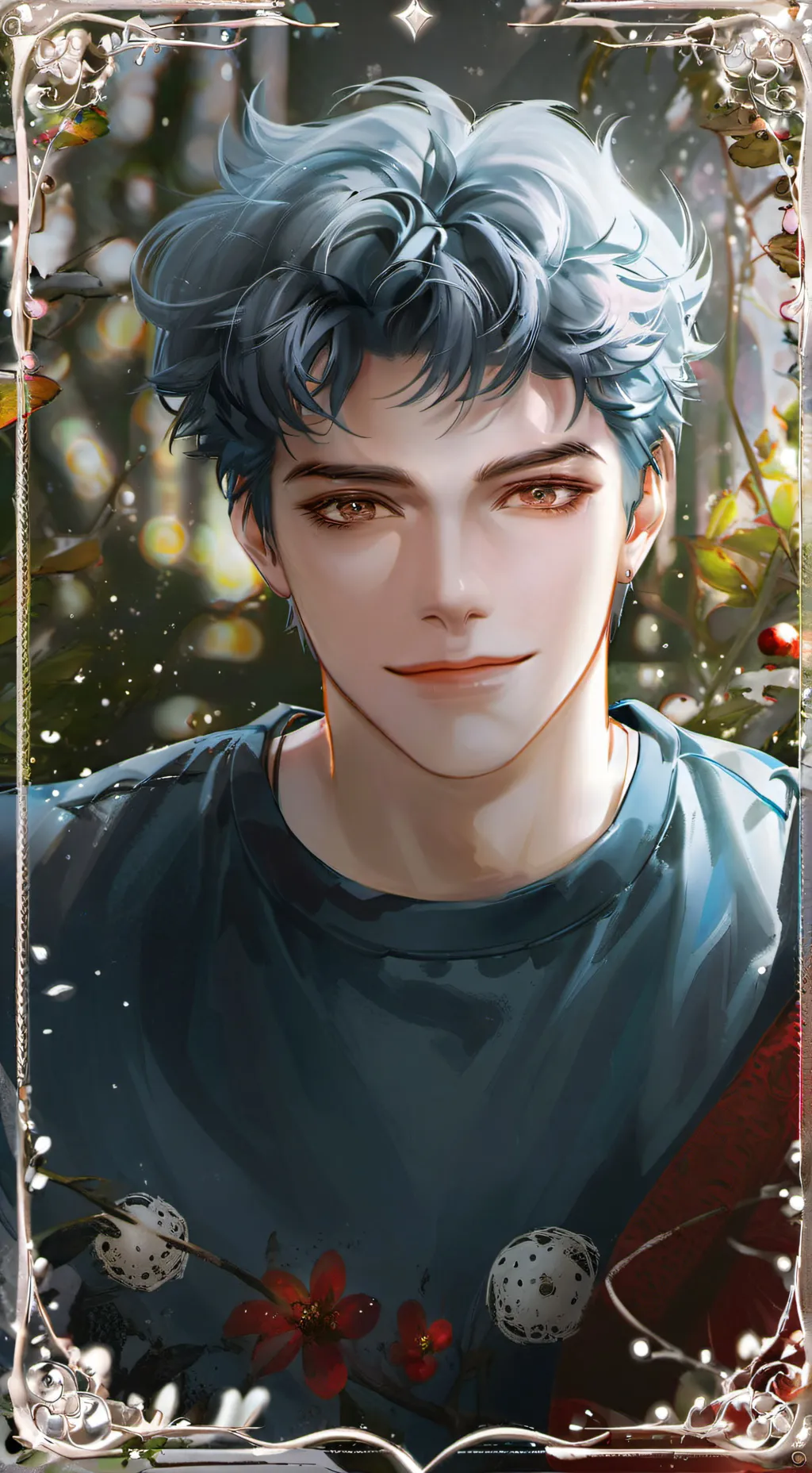 ai character: Leo background